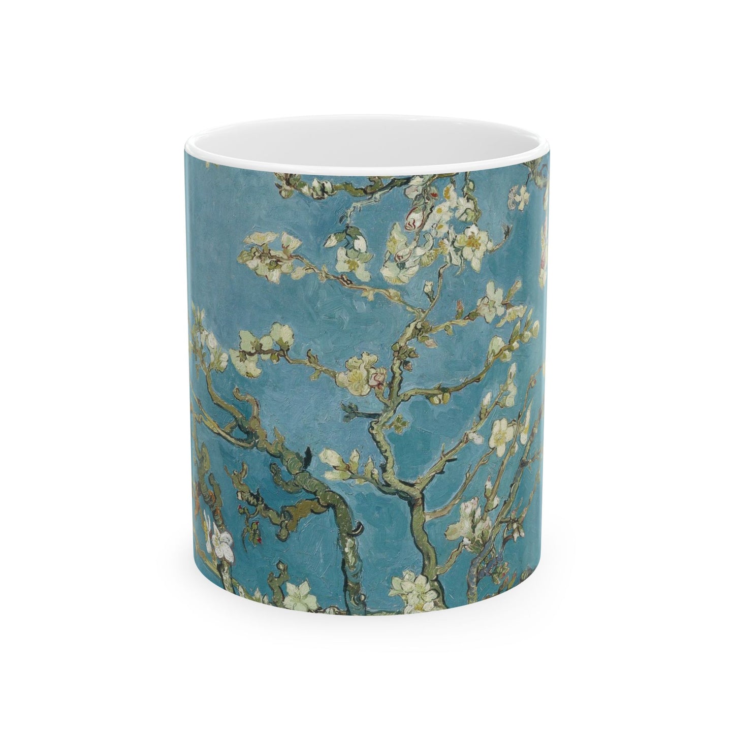 Vincent Van Gogh Almond Blossom Ceramic Mug, (11oz, 15oz)