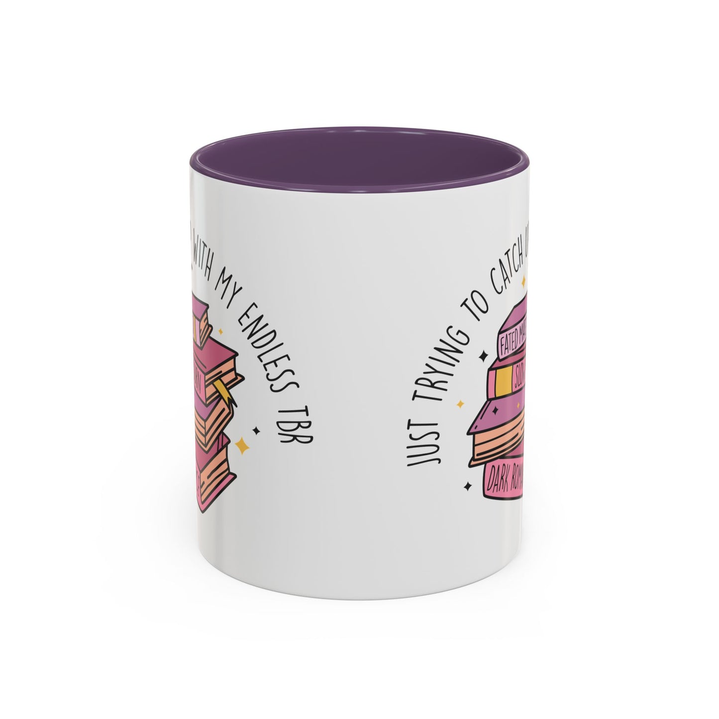 Book Lover's Accent Coffee Mug, Perfect Gift for Readers, Literary Enthusiast's Mug, Ideal for Book Clubs, Reading Nook Decor
