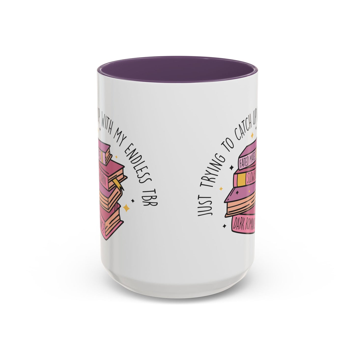Book Lover's Accent Coffee Mug, Perfect Gift for Readers, Literary Enthusiast's Mug, Ideal for Book Clubs, Reading Nook Decor