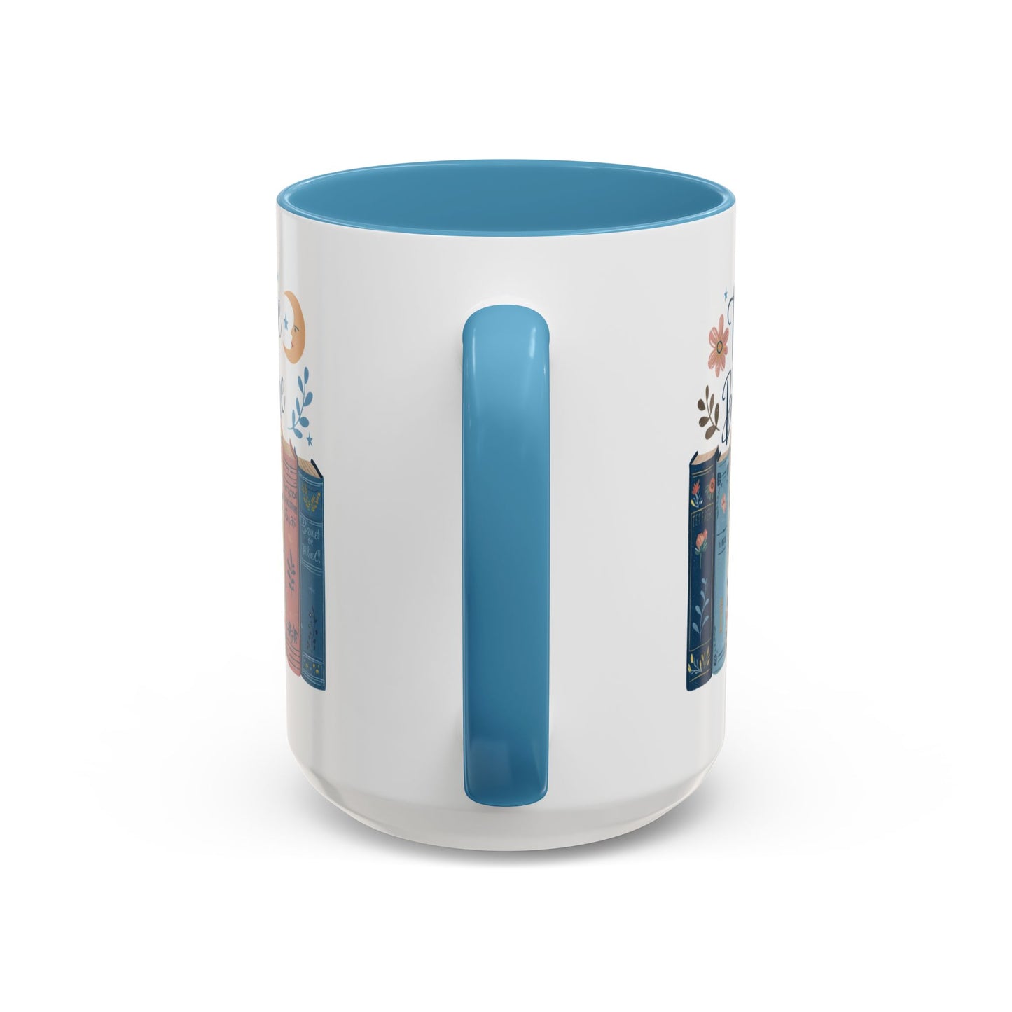 Bookstore Dream Accent Coffee Mug - Perfect for Book Lovers, Cozy Mornings, Reading Gifts, Literary Decor, Novelty Drinkware