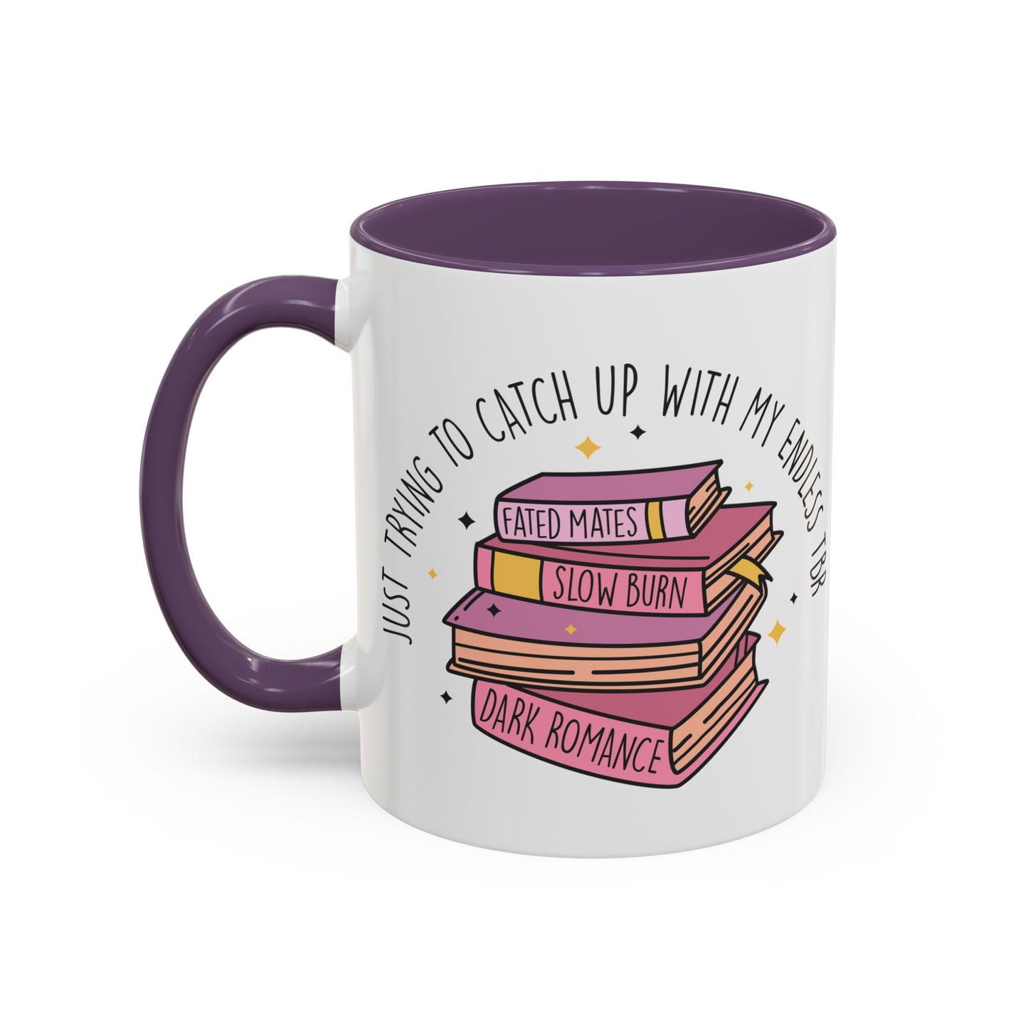 Book Lover's Accent Coffee Mug, Perfect Gift for Readers, Literary Enthusiast's Mug, Ideal for Book Clubs, Reading Nook Decor