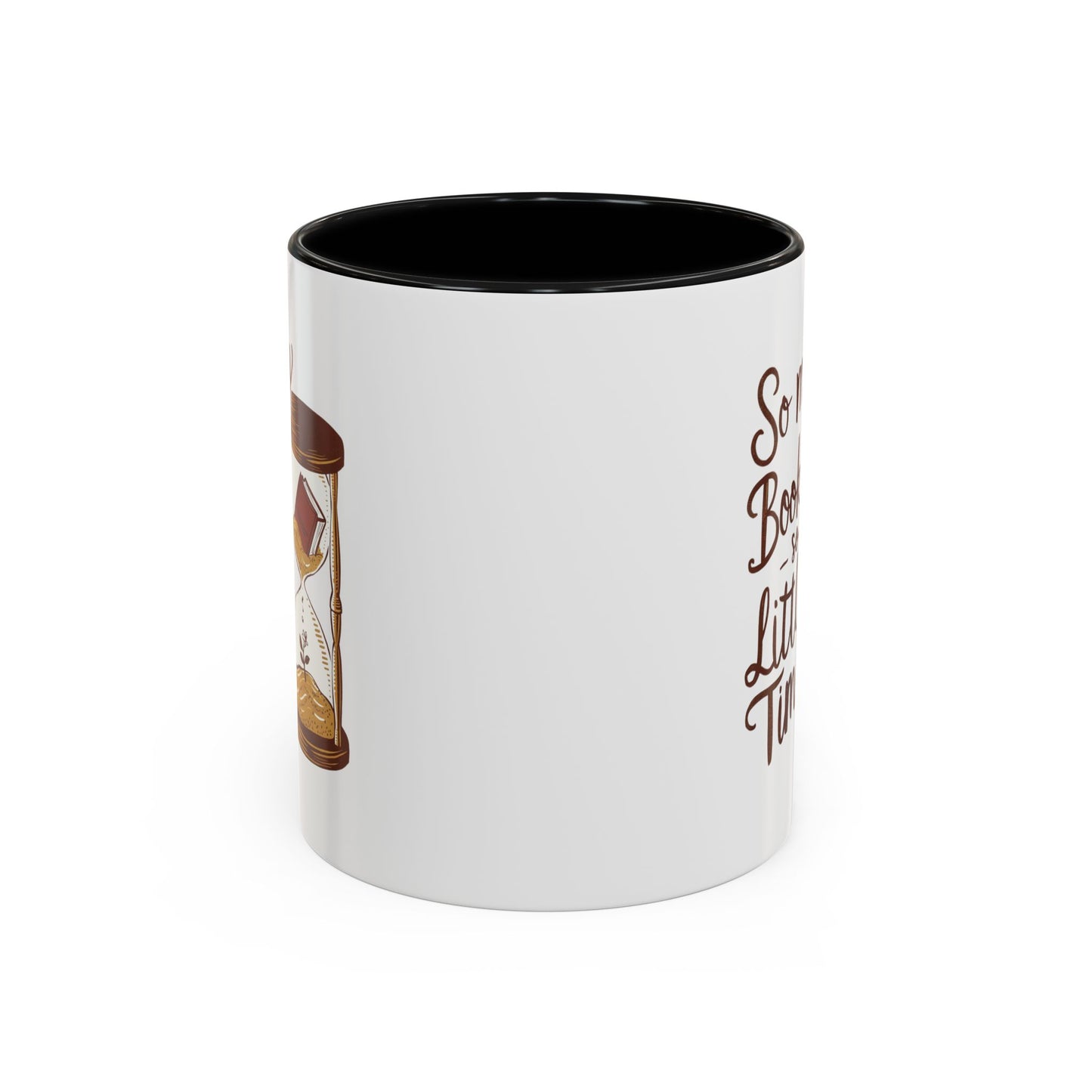 Books Lovers Accent Coffee Mug | Reading Gift, Bookworm Mug, Literary Decor, Coffee Lover's Gift, Funny Quote Mug