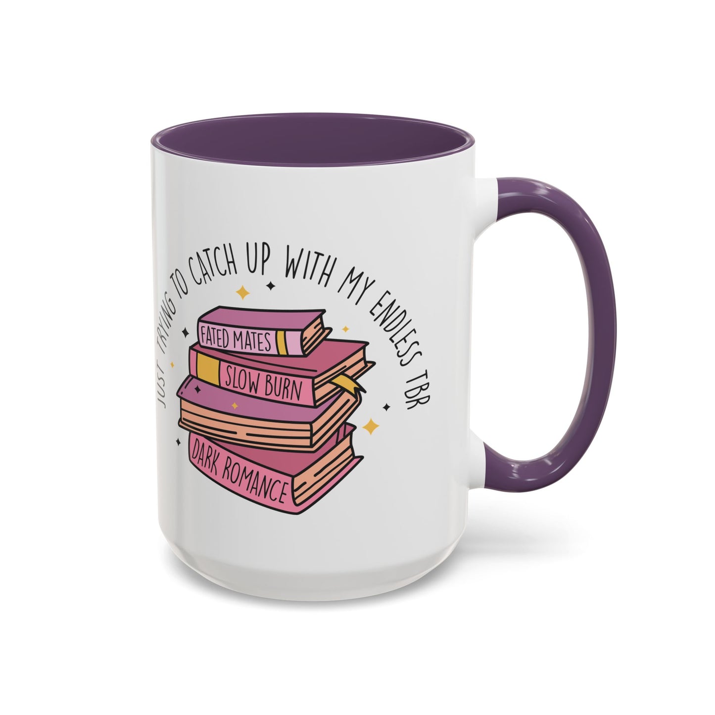 Book Lover's Accent Coffee Mug, Perfect Gift for Readers, Literary Enthusiast's Mug, Ideal for Book Clubs, Reading Nook Decor