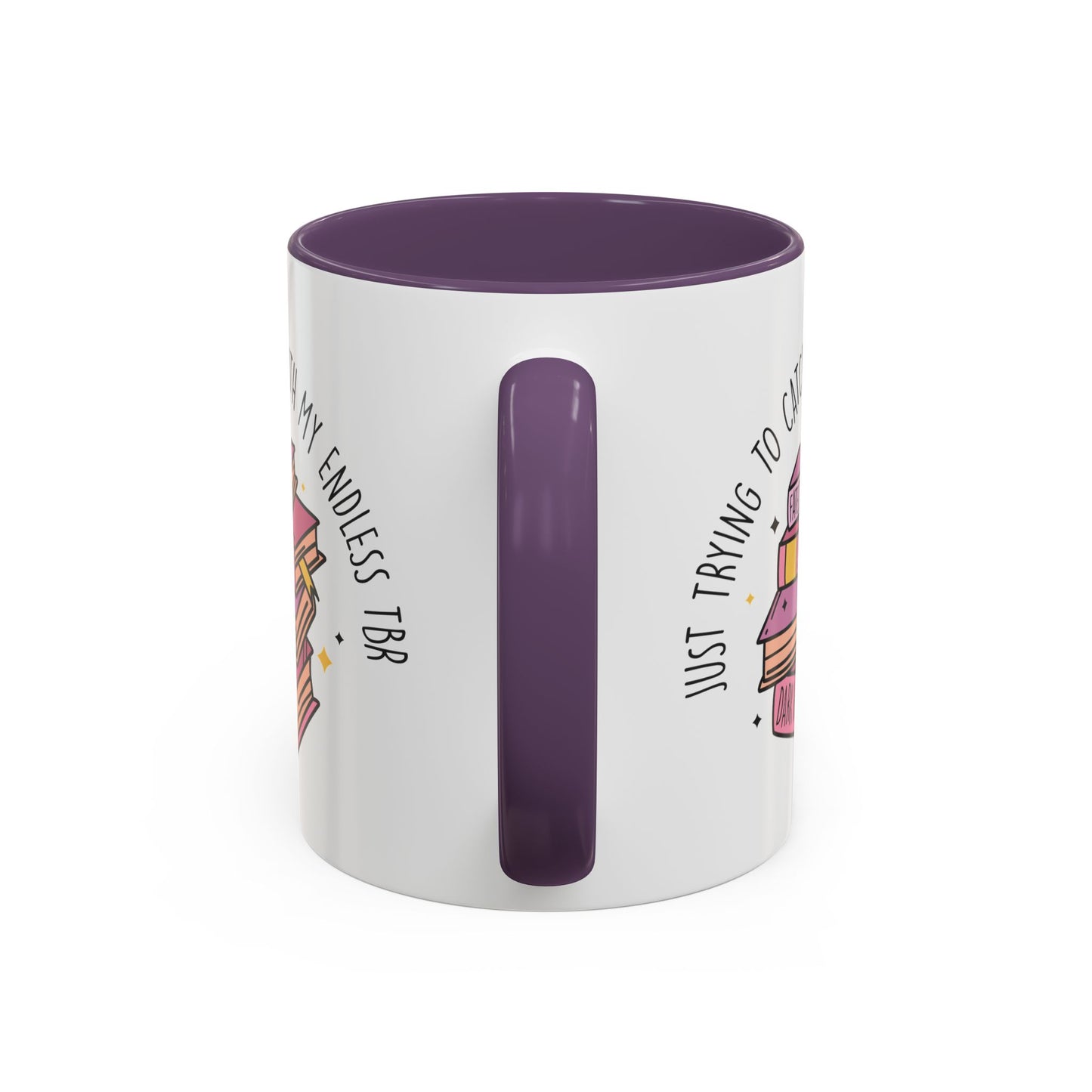 Book Lover's Accent Coffee Mug, Perfect Gift for Readers, Literary Enthusiast's Mug, Ideal for Book Clubs, Reading Nook Decor