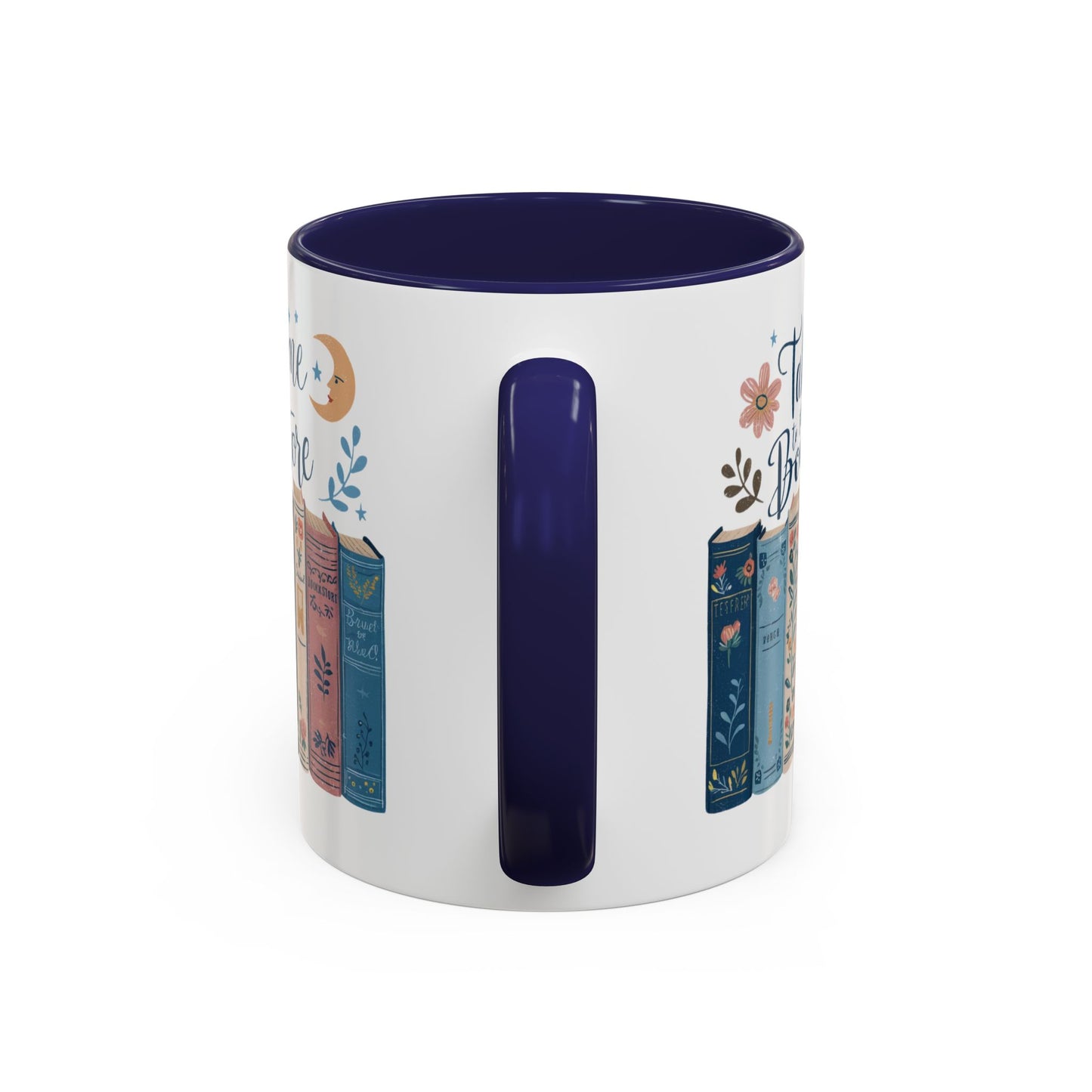 Bookstore Dream Accent Coffee Mug - Perfect for Book Lovers, Cozy Mornings, Reading Gifts, Literary Decor, Novelty Drinkware