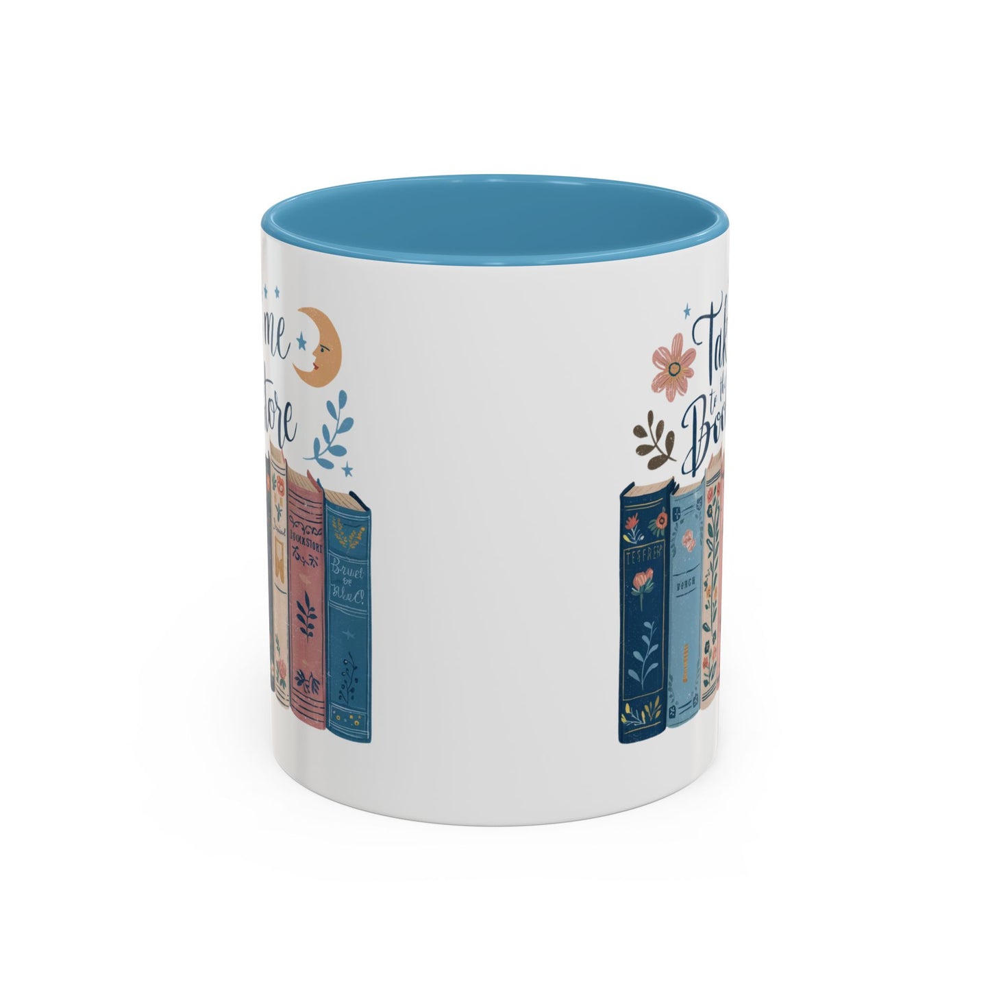 Bookstore Dream Accent Coffee Mug - Perfect for Book Lovers, Cozy Mornings, Reading Gifts, Literary Decor, Novelty Drinkware