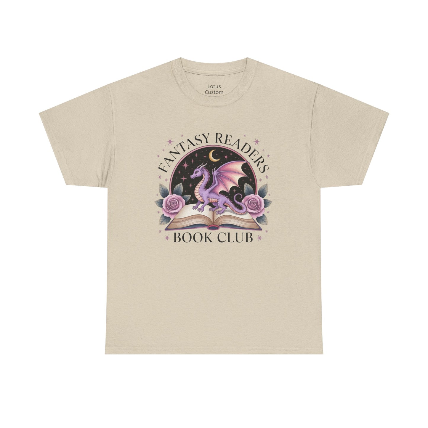 Fantasy Reader's Book Club T-Shirt, Cozy Reader Apparel, Gift for Book Lovers, Dragon Graphic Tee, Unisex Fan Shirt, Ideal for Reading Events