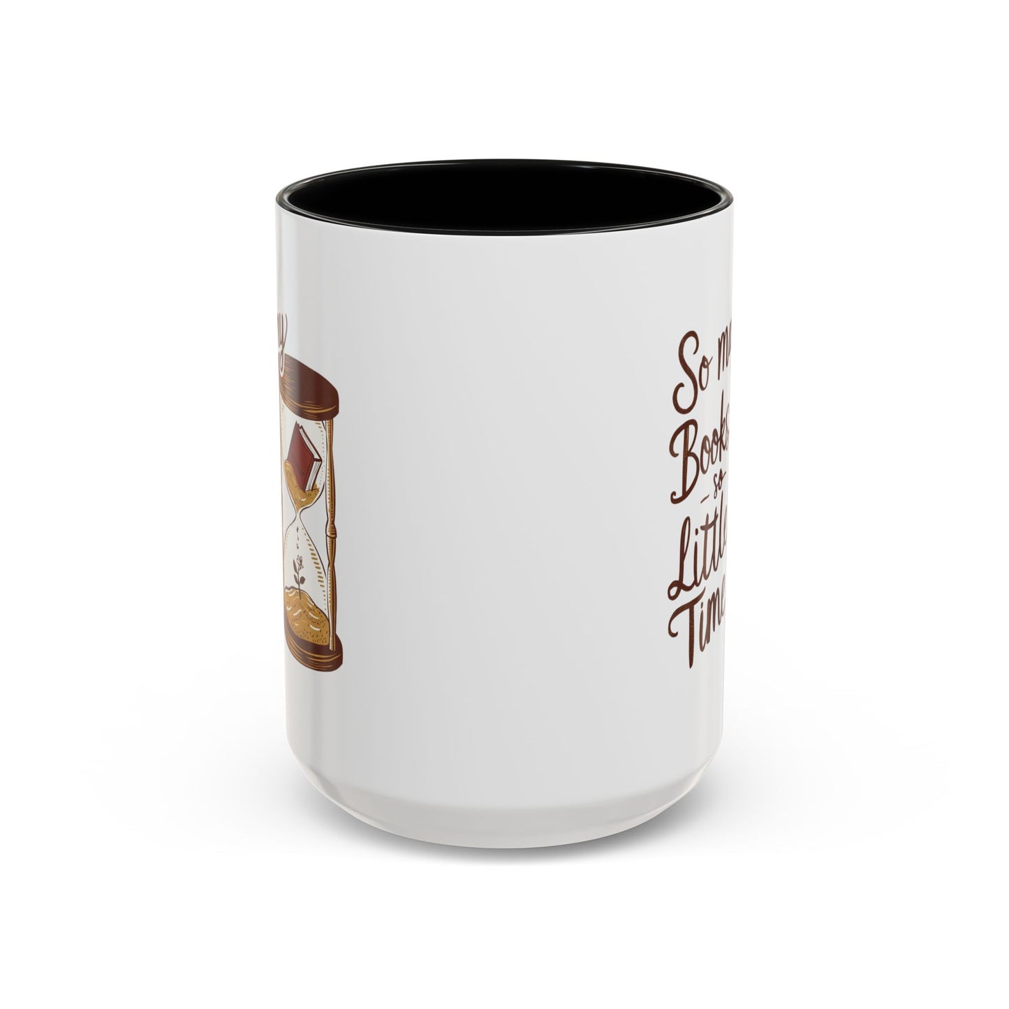 Books Lovers Accent Coffee Mug | Reading Gift, Bookworm Mug, Literary Decor, Coffee Lover's Gift, Funny Quote Mug