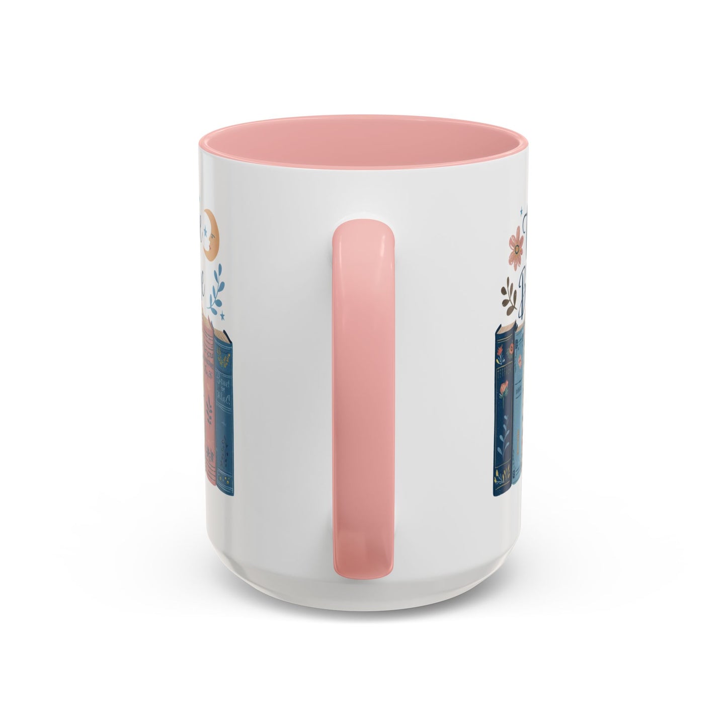 Bookstore Dream Accent Coffee Mug - Perfect for Book Lovers, Cozy Mornings, Reading Gifts, Literary Decor, Novelty Drinkware