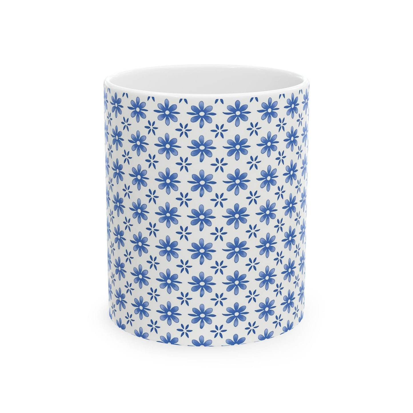 Ceramic Floral Coffee Mug, Perfect for Gifting, Tea Lovers, Home Decor, Birthday, Mother's Day, Cozy Vibes