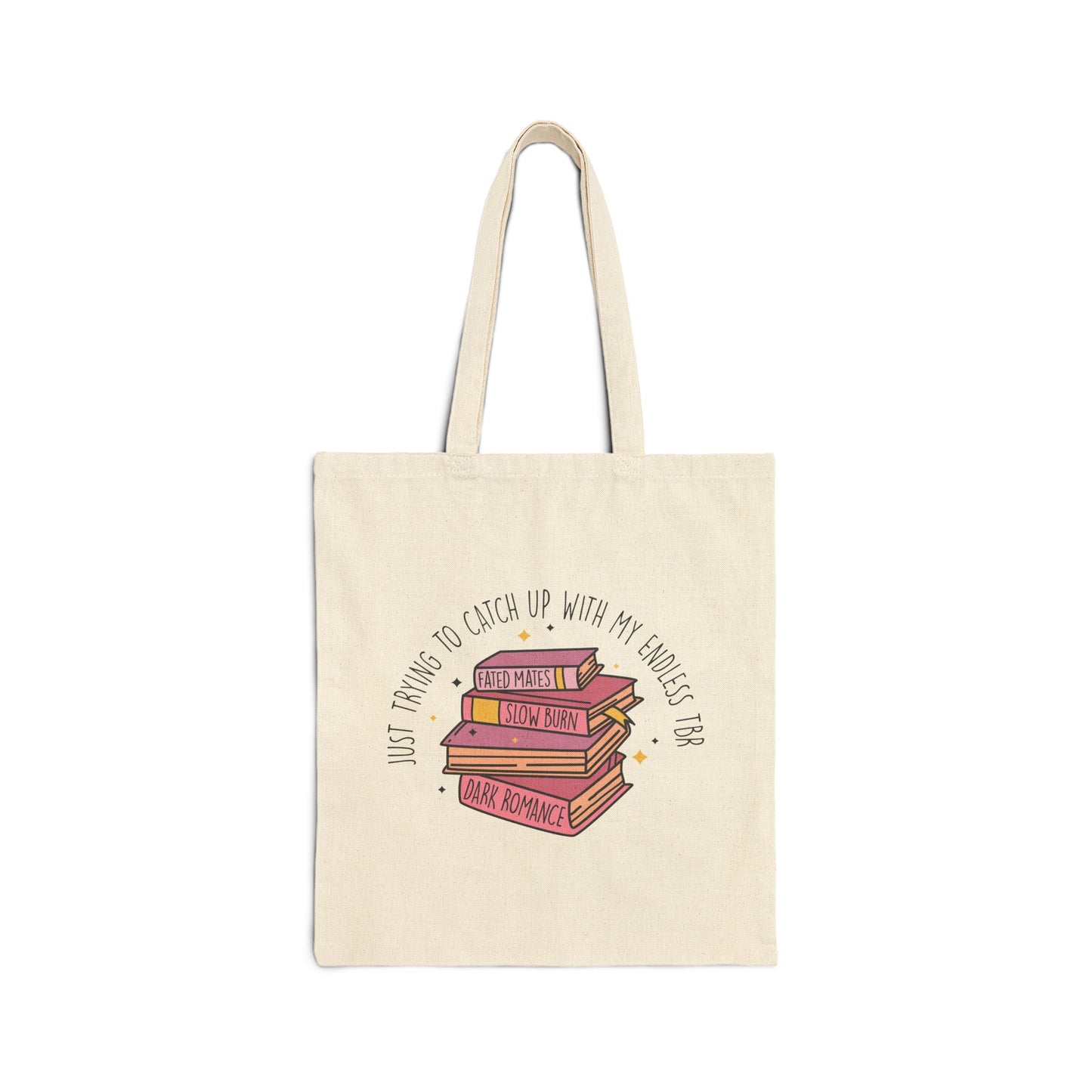Book Lover's Cotton Canvas Tote Bag, Perfect for Library Trips, Reading, Book Clubs, Gift for Readers, Eco-friendly Shopping Bag