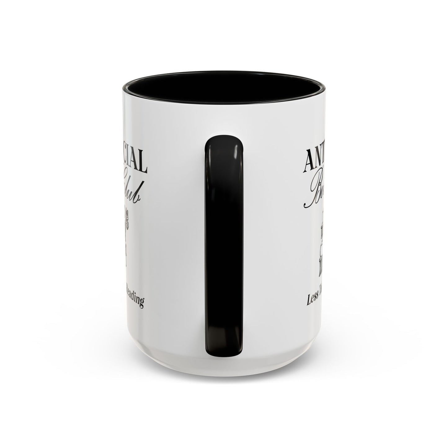 Anti-Social Book Club Coffee Mug, Cozy Gift for Readers, Novelty Mug, Bookish Decor, Perfect for Holidays