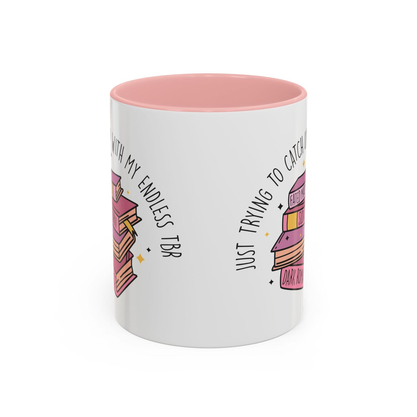 Book Lover's Accent Coffee Mug, Perfect Gift for Readers, Literary Enthusiast's Mug, Ideal for Book Clubs, Reading Nook Decor