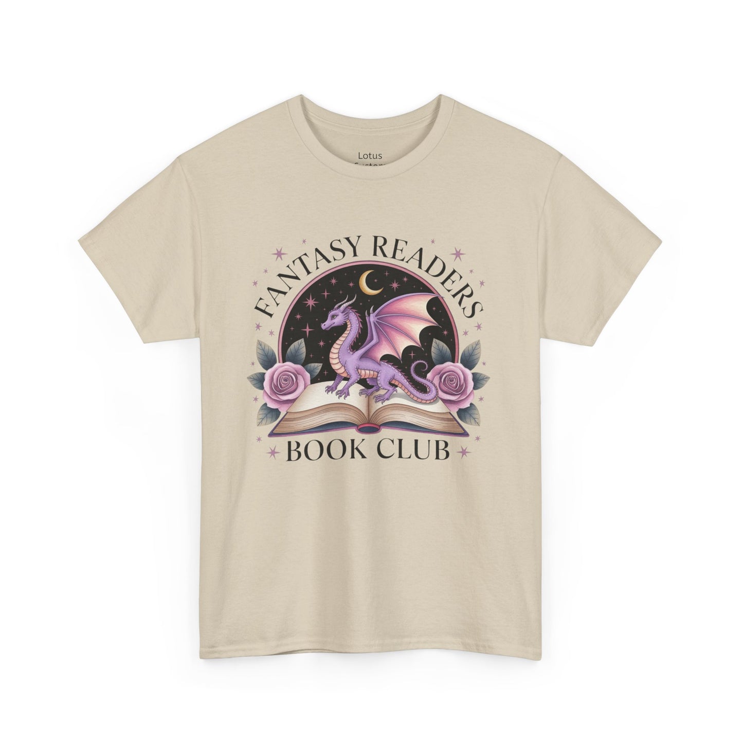 Fantasy Reader's Book Club T-Shirt, Cozy Reader Apparel, Gift for Book Lovers, Dragon Graphic Tee, Unisex Fan Shirt, Ideal for Reading Events