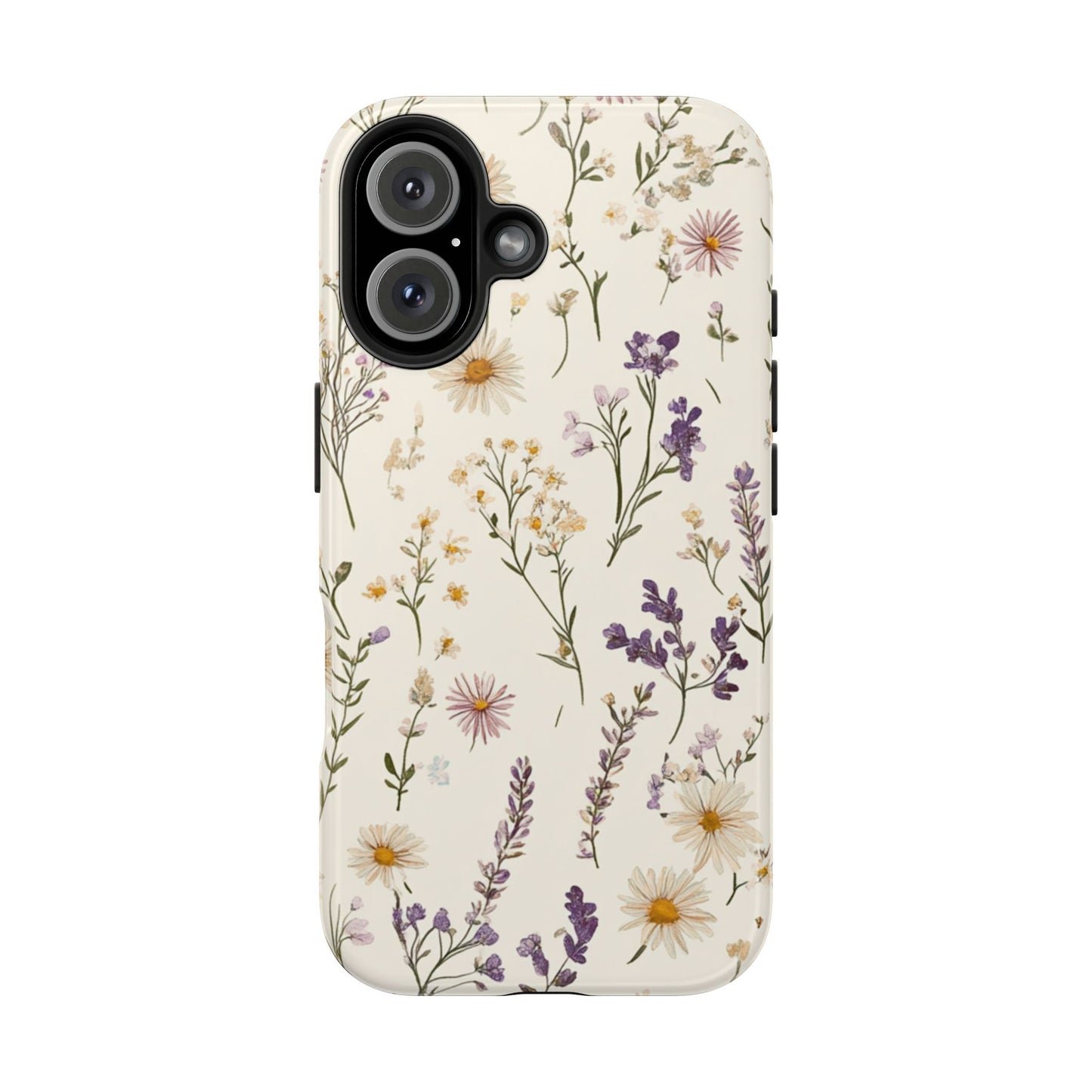 Wildflower Tough Phone Cases | Floral Design | Durable iPhone Cover, Gift for Her, Spring Accessories, Nature-Inspired