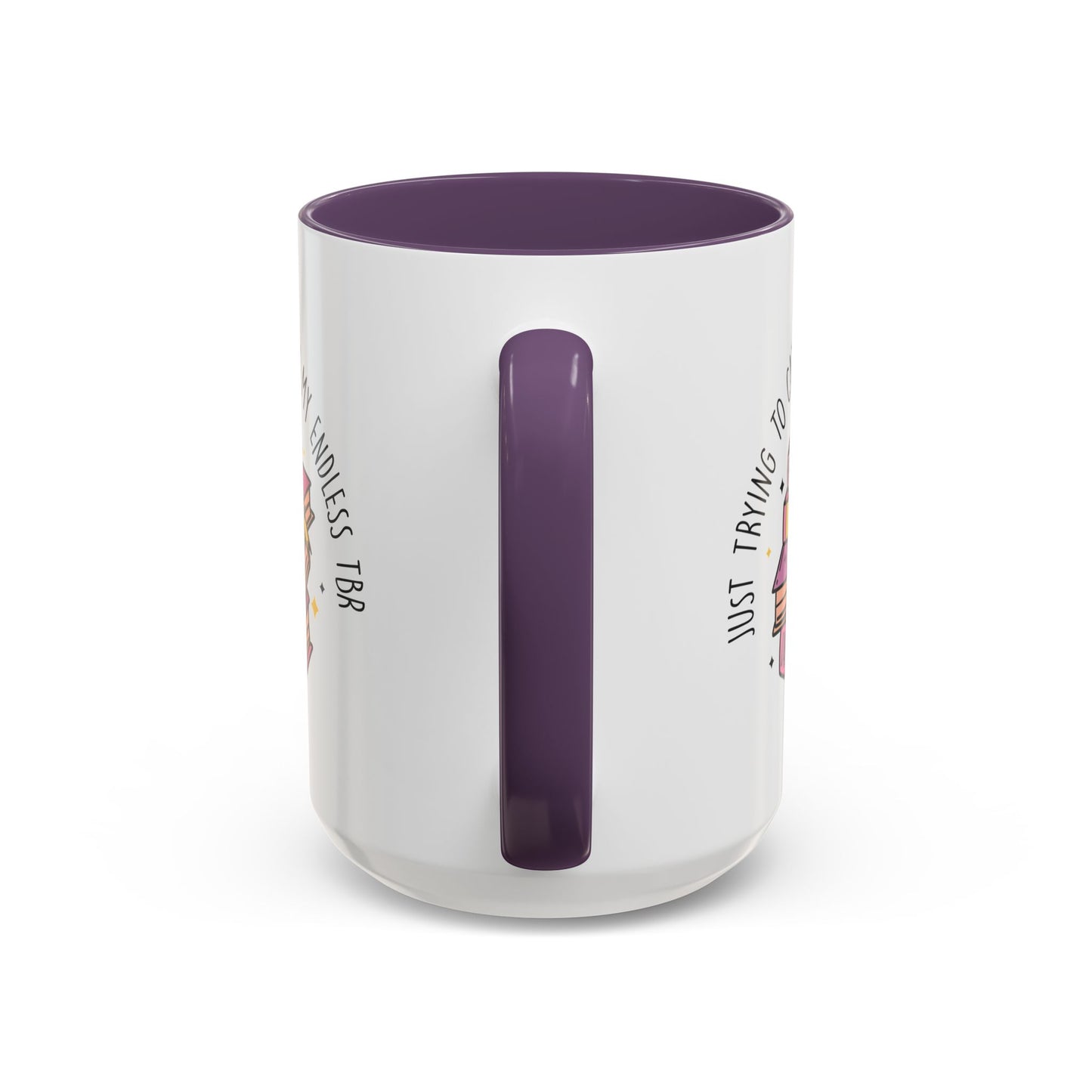Book Lover's Accent Coffee Mug, Perfect Gift for Readers, Literary Enthusiast's Mug, Ideal for Book Clubs, Reading Nook Decor