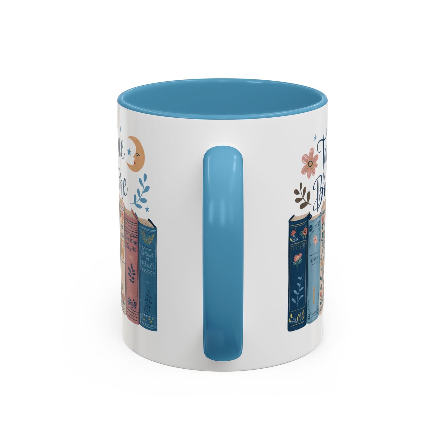 Bookstore Dream Accent Coffee Mug - Perfect for Book Lovers, Cozy Mornings, Reading Gifts, Literary Decor, Novelty Drinkware