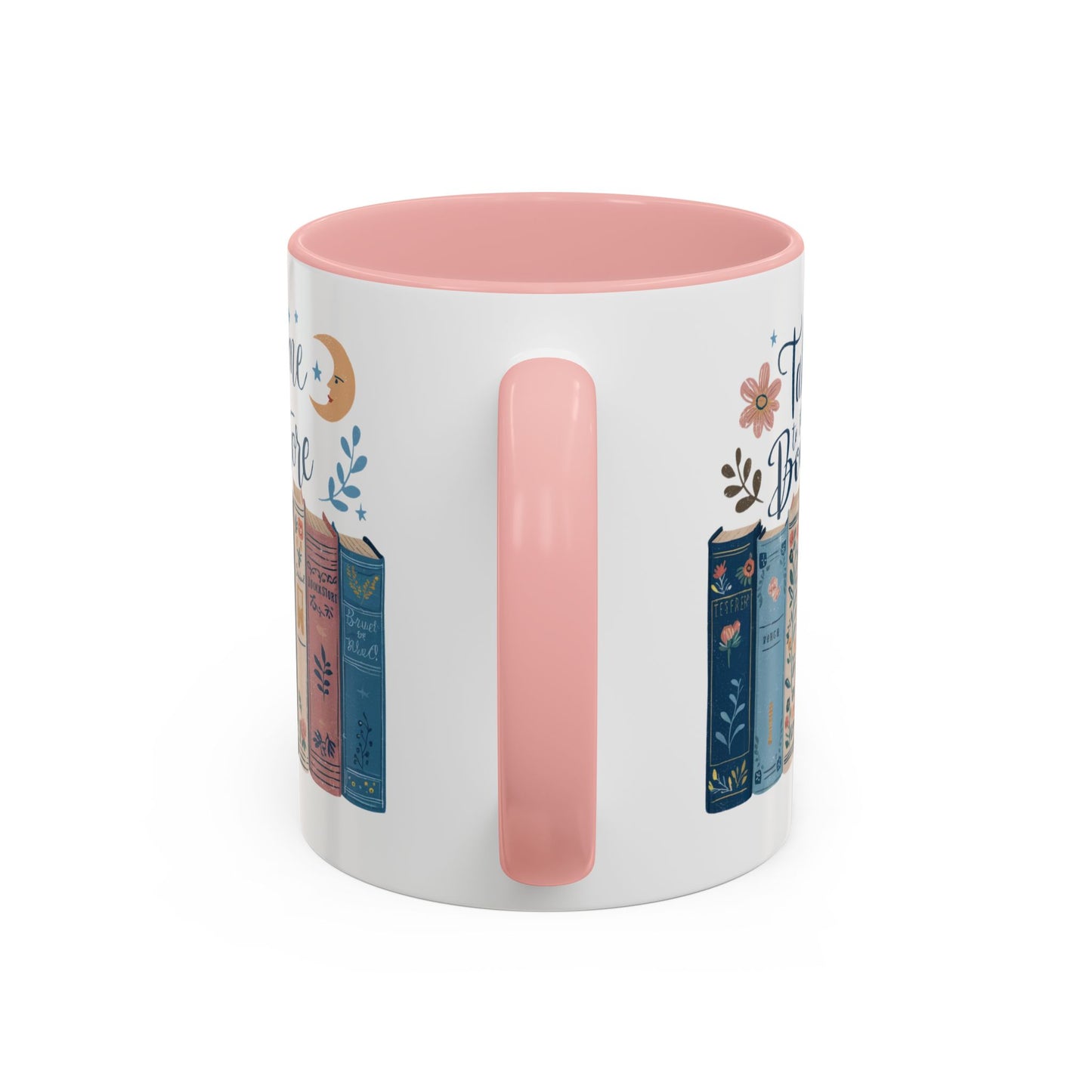 Bookstore Dream Accent Coffee Mug - Perfect for Book Lovers, Cozy Mornings, Reading Gifts, Literary Decor, Novelty Drinkware