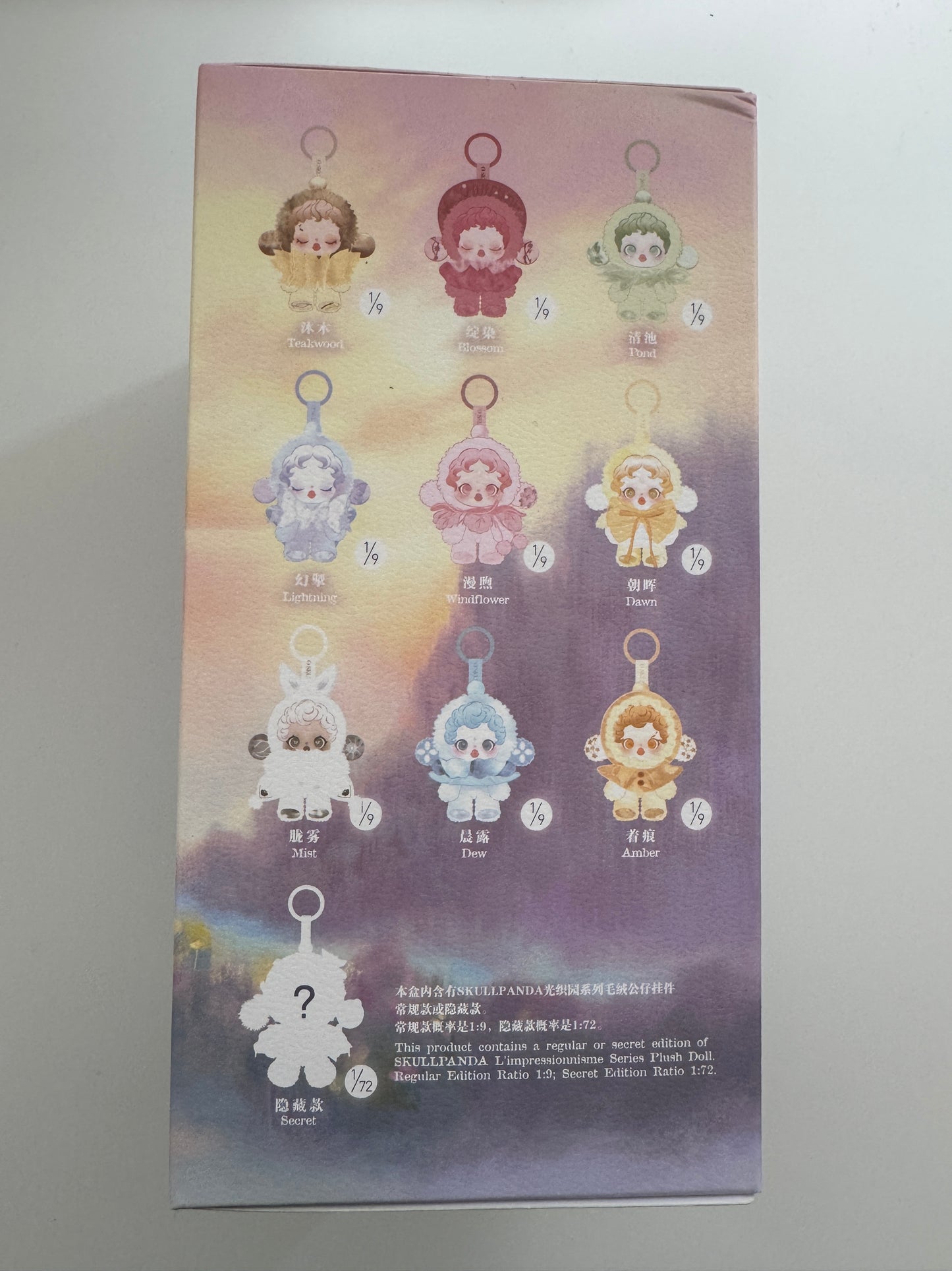 Authentic Skullpanda L'impressionnisme TAEKWOOD - SEALED BOX Pop Mart