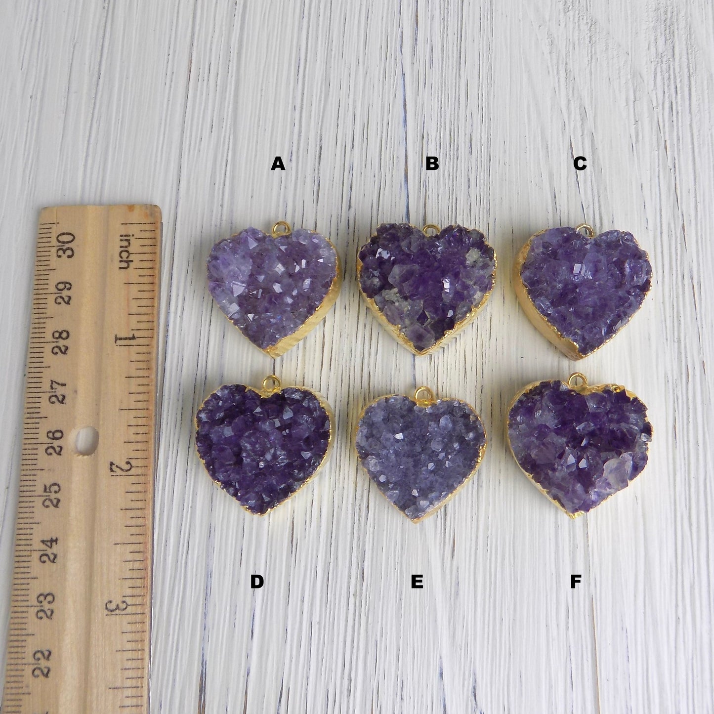 Unique Gifts For Her - Amethyst Necklace Gold