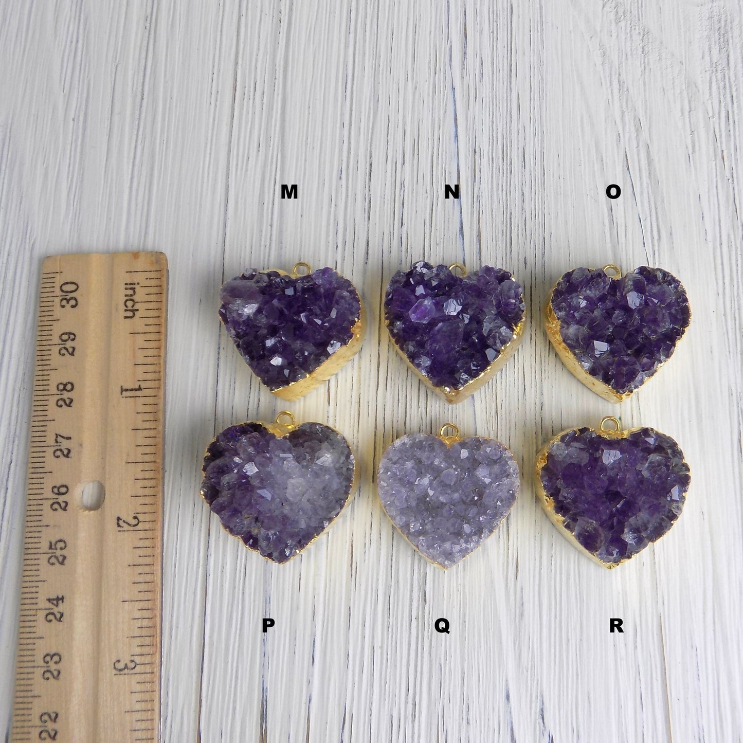Unique Gifts For Her - Amethyst Necklace Gold