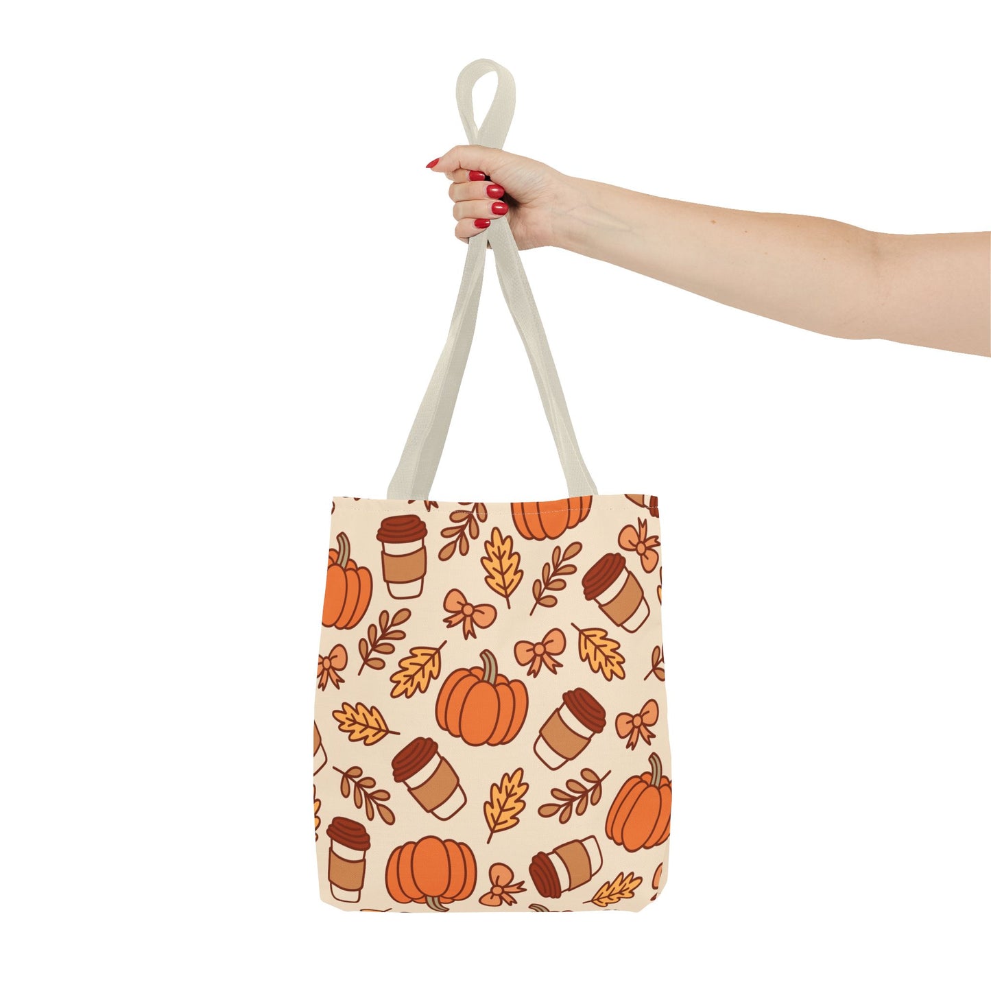 Fall Pumpkin Tote Bag - Autumn Harvest Shopping Bag, Halloween Trick or Treat Bag, Thanksgiving Gift, Farmers Market Reusable Bag, Seasonal