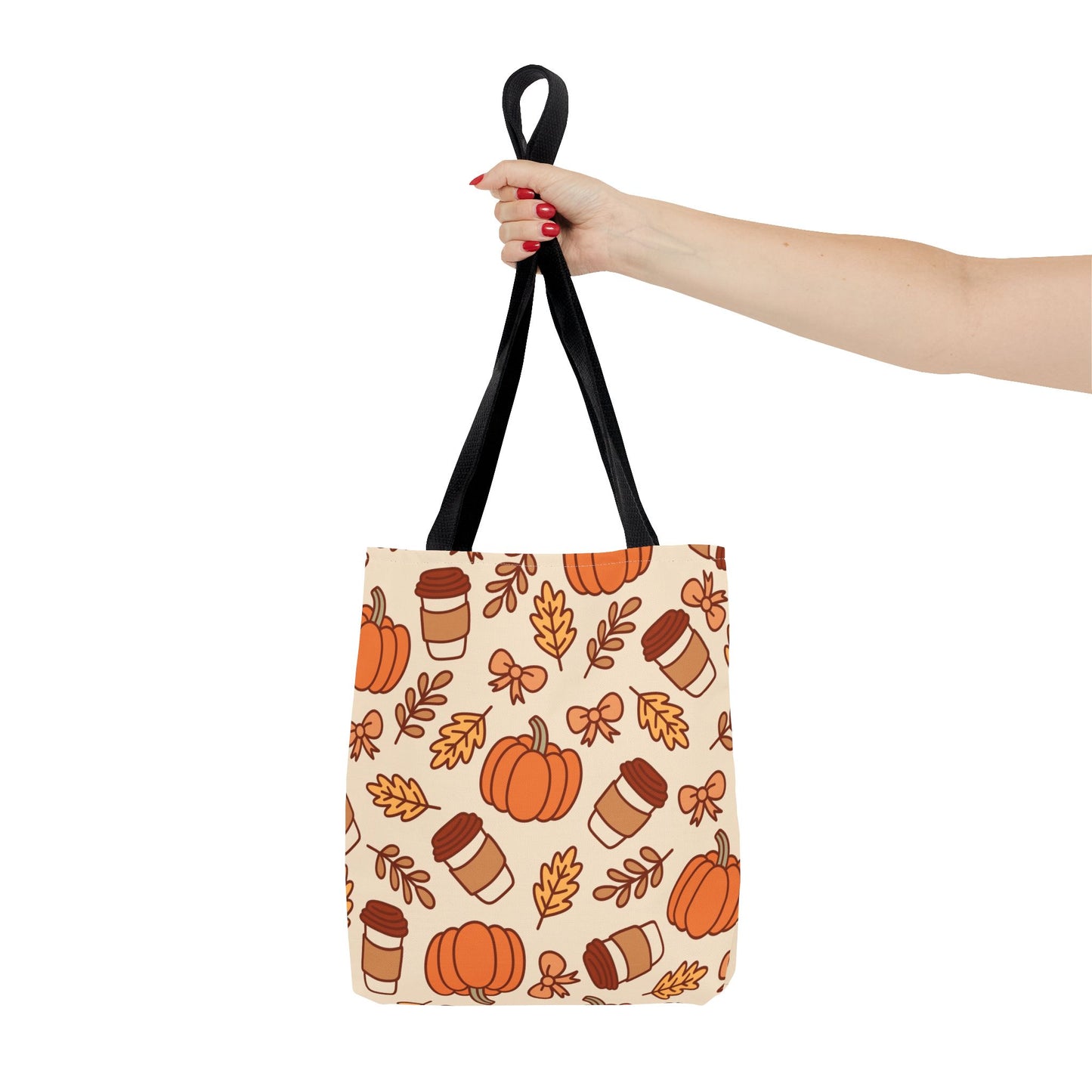 Fall Pumpkin Tote Bag - Autumn Harvest Shopping Bag, Halloween Trick or Treat Bag, Thanksgiving Gift, Farmers Market Reusable Bag, Seasonal
