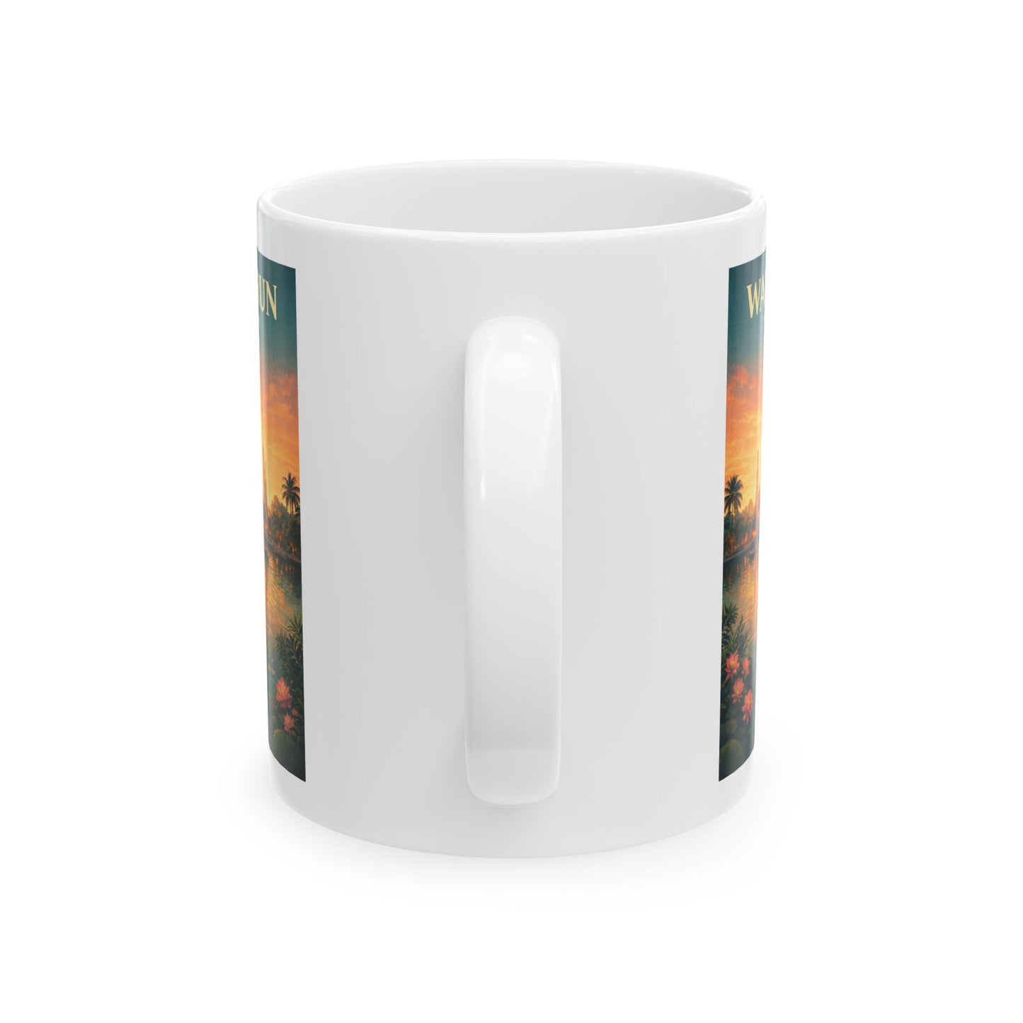 Wat Arun Mug, Bangkok Thailand Coffee Mug, Travel Ceramic Mug Gift