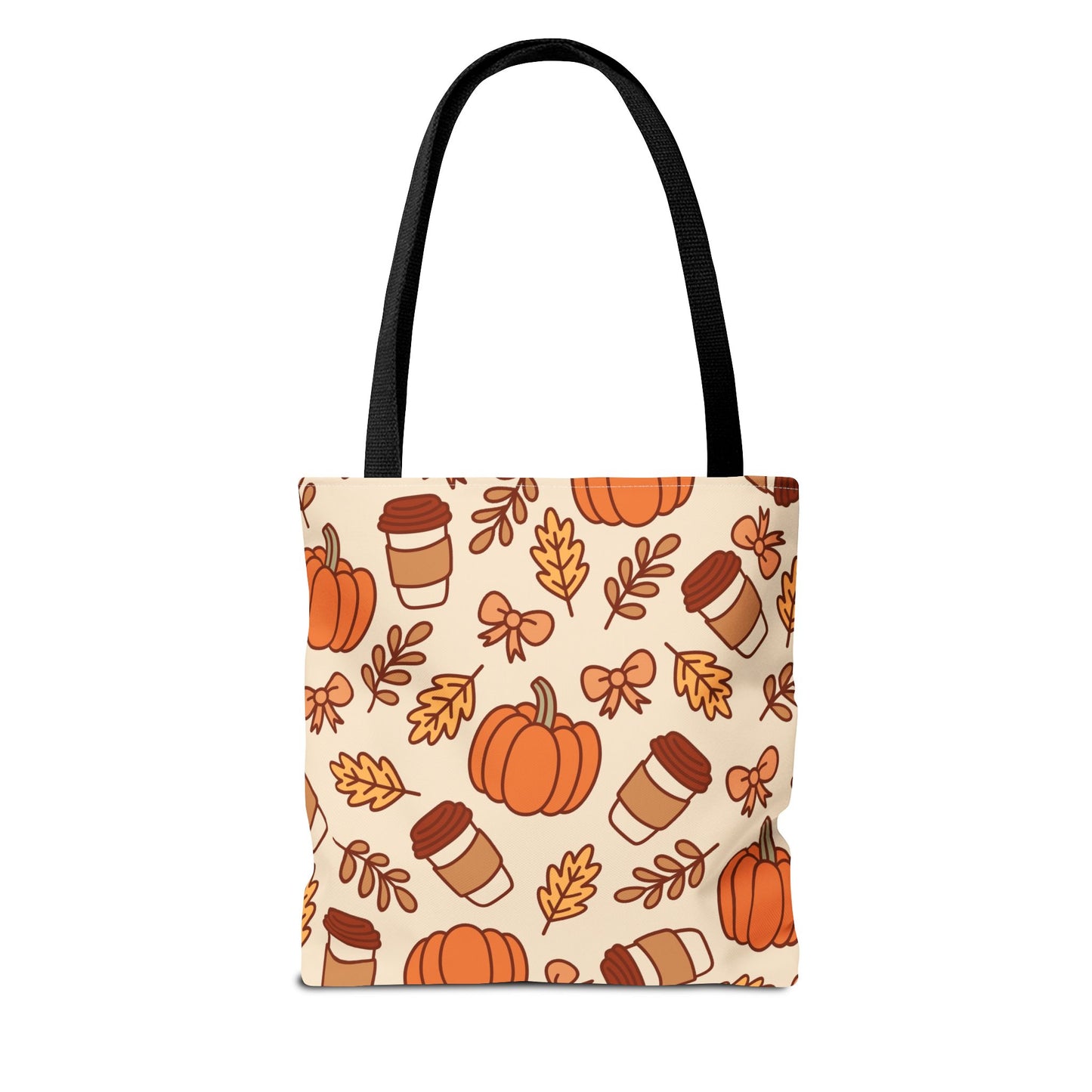 Fall Pumpkin Tote Bag - Autumn Harvest Shopping Bag, Halloween Trick or Treat Bag, Thanksgiving Gift, Farmers Market Reusable Bag, Seasonal