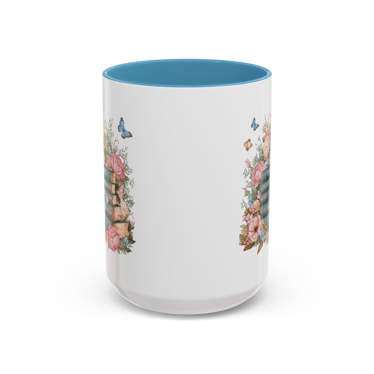 Floral Reading Coffee Mug - Perfect Gift for Book Lovers, Cozy Mornings, Home Decor, Mother's Day, Personalized Coffee Cup
