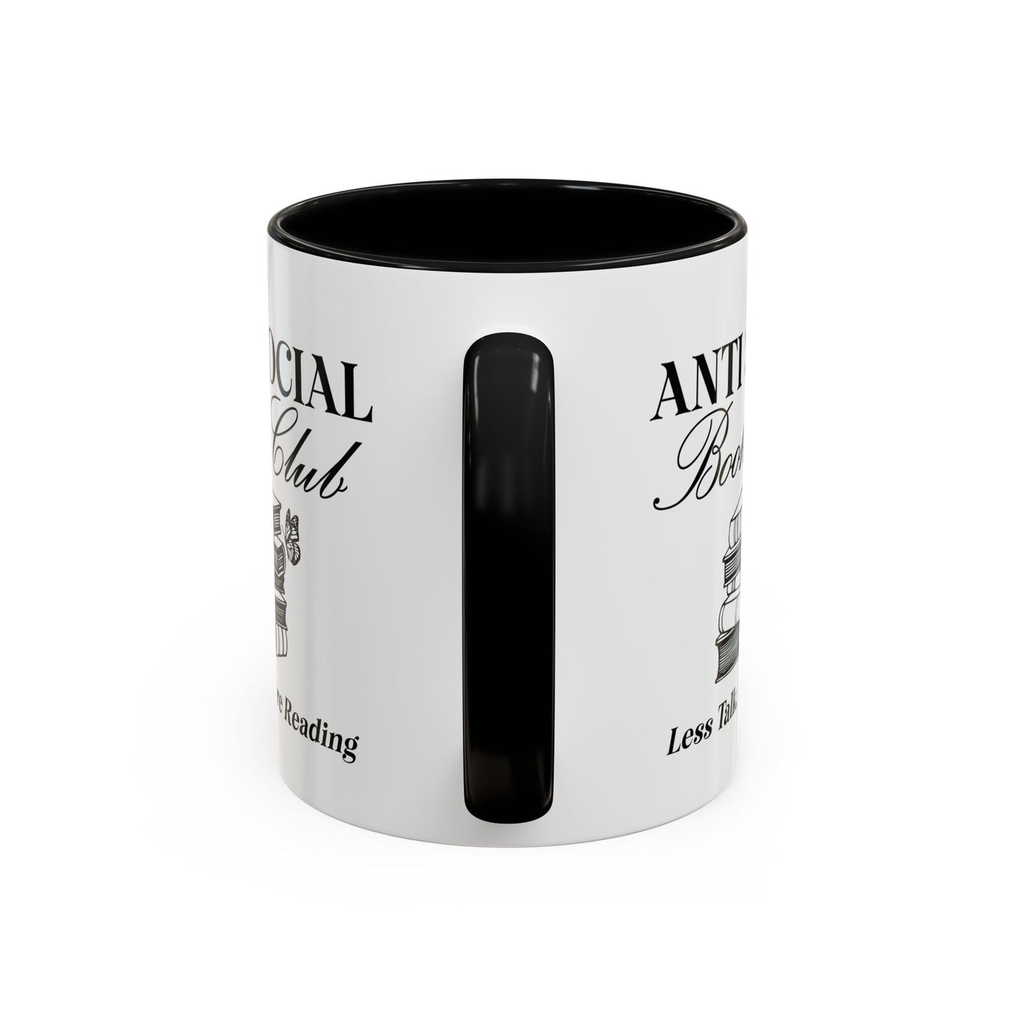 Anti-Social Book Club Coffee Mug, Cozy Gift for Readers, Novelty Mug, Bookish Decor, Perfect for Holidays