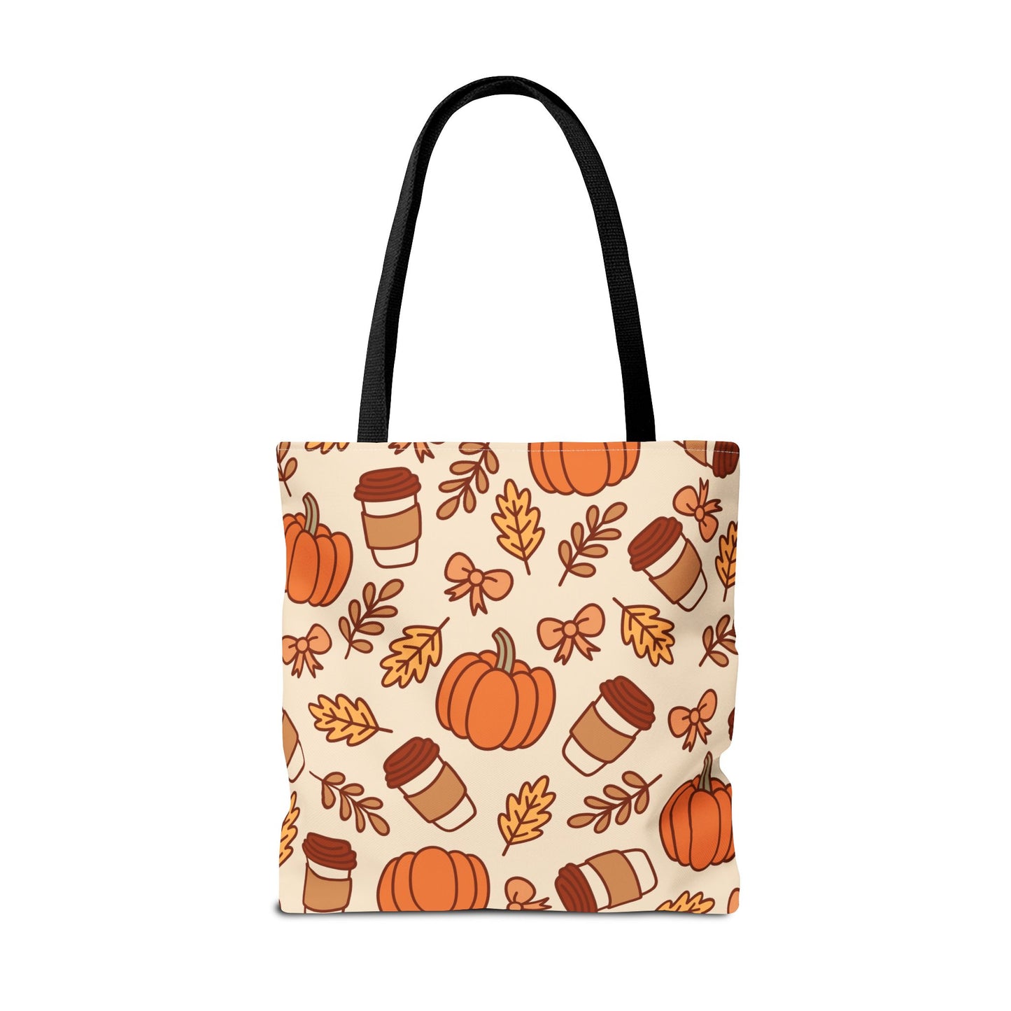 Fall Pumpkin Tote Bag - Autumn Harvest Shopping Bag, Halloween Trick or Treat Bag, Thanksgiving Gift, Farmers Market Reusable Bag, Seasonal
