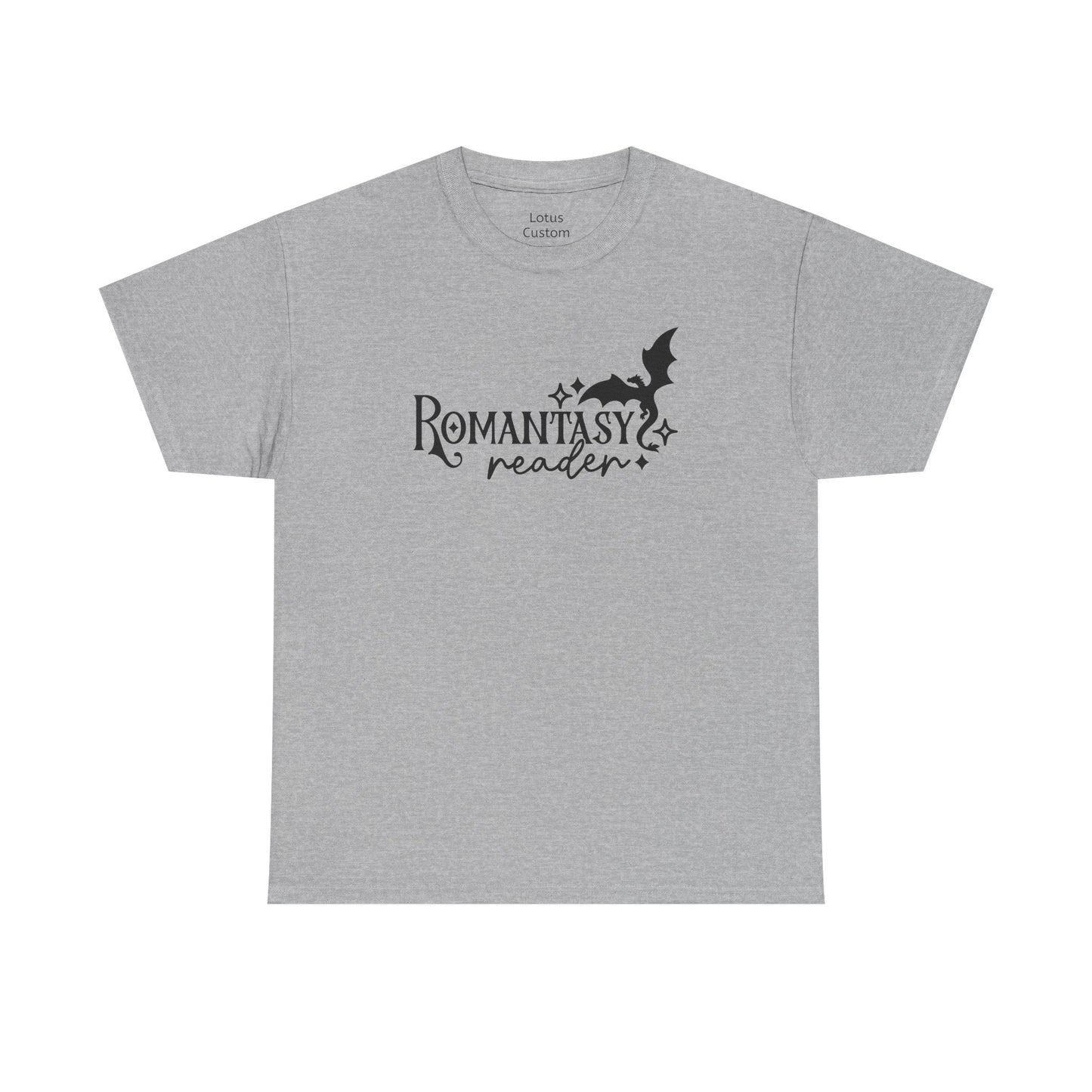 Romantasy Reader T-shirt, Gift for Book Lovers, Cozy Reading Tee, Fantasy Clothing, Literary Apparel