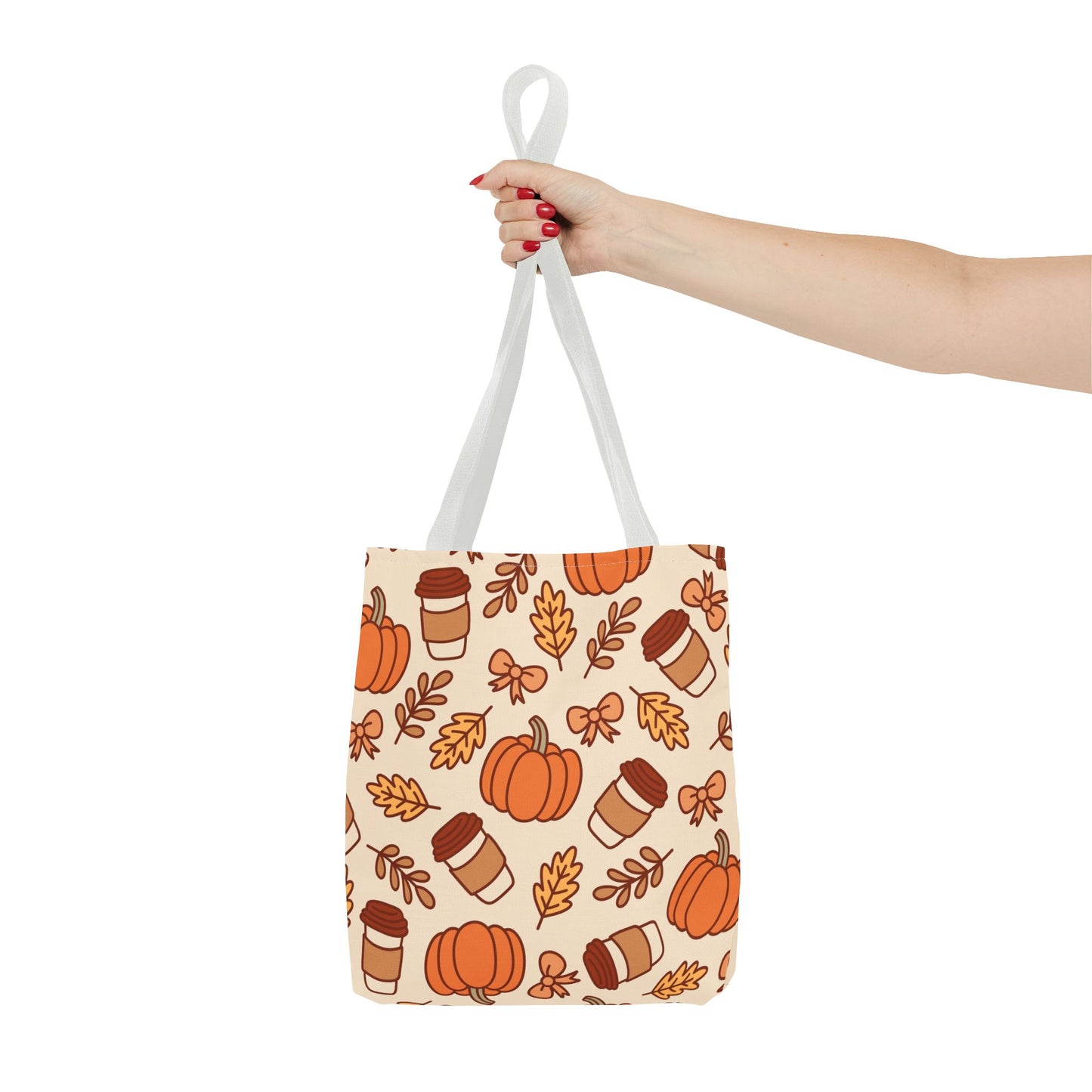 Fall Pumpkin Tote Bag - Autumn Harvest Shopping Bag, Halloween Trick or Treat Bag, Thanksgiving Gift, Farmers Market Reusable Bag, Seasonal