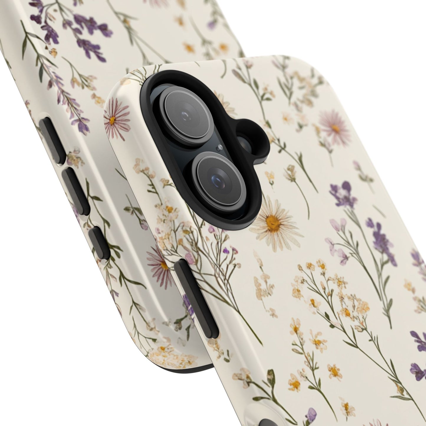 Wildflower Tough Phone Cases | Floral Design | Durable iPhone Cover, Gift for Her, Spring Accessories, Nature-Inspired