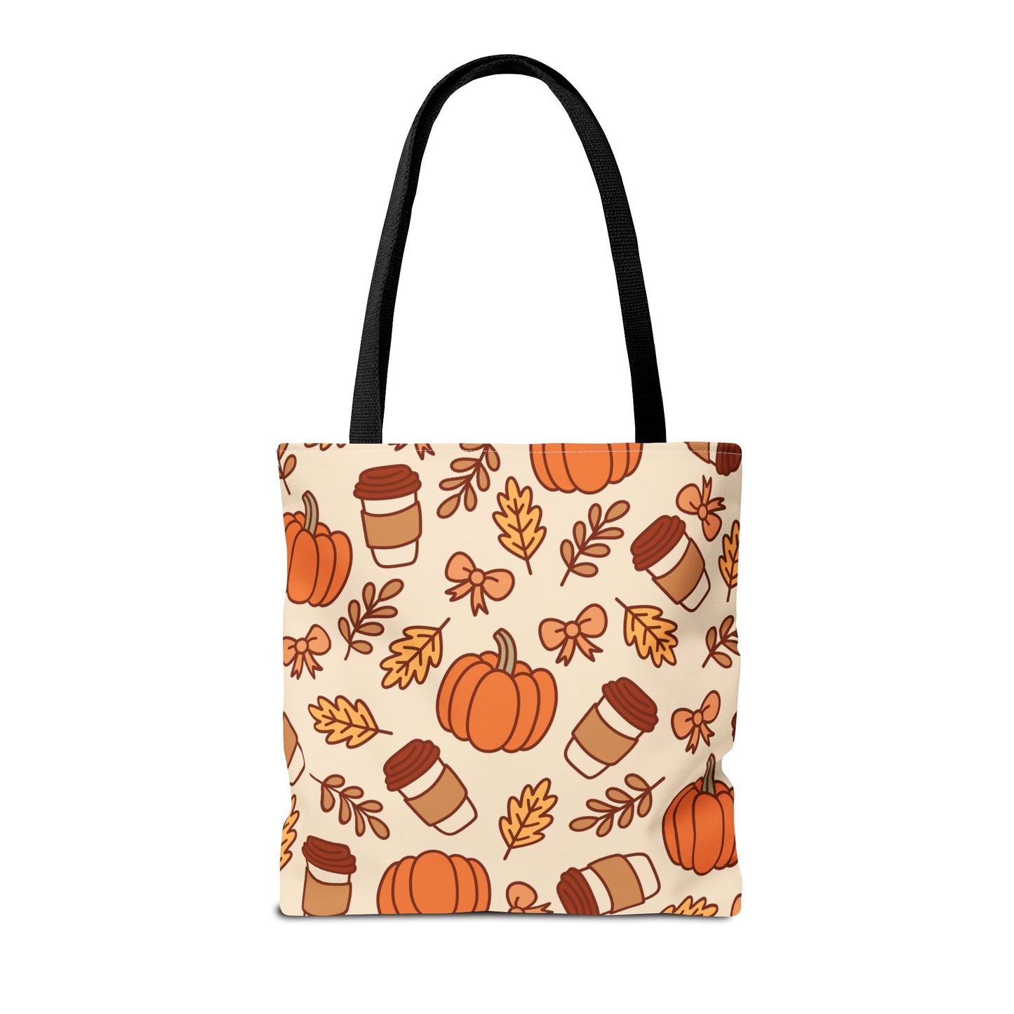 Fall Pumpkin Tote Bag - Autumn Harvest Shopping Bag, Halloween Trick or Treat Bag, Thanksgiving Gift, Farmers Market Reusable Bag, Seasonal