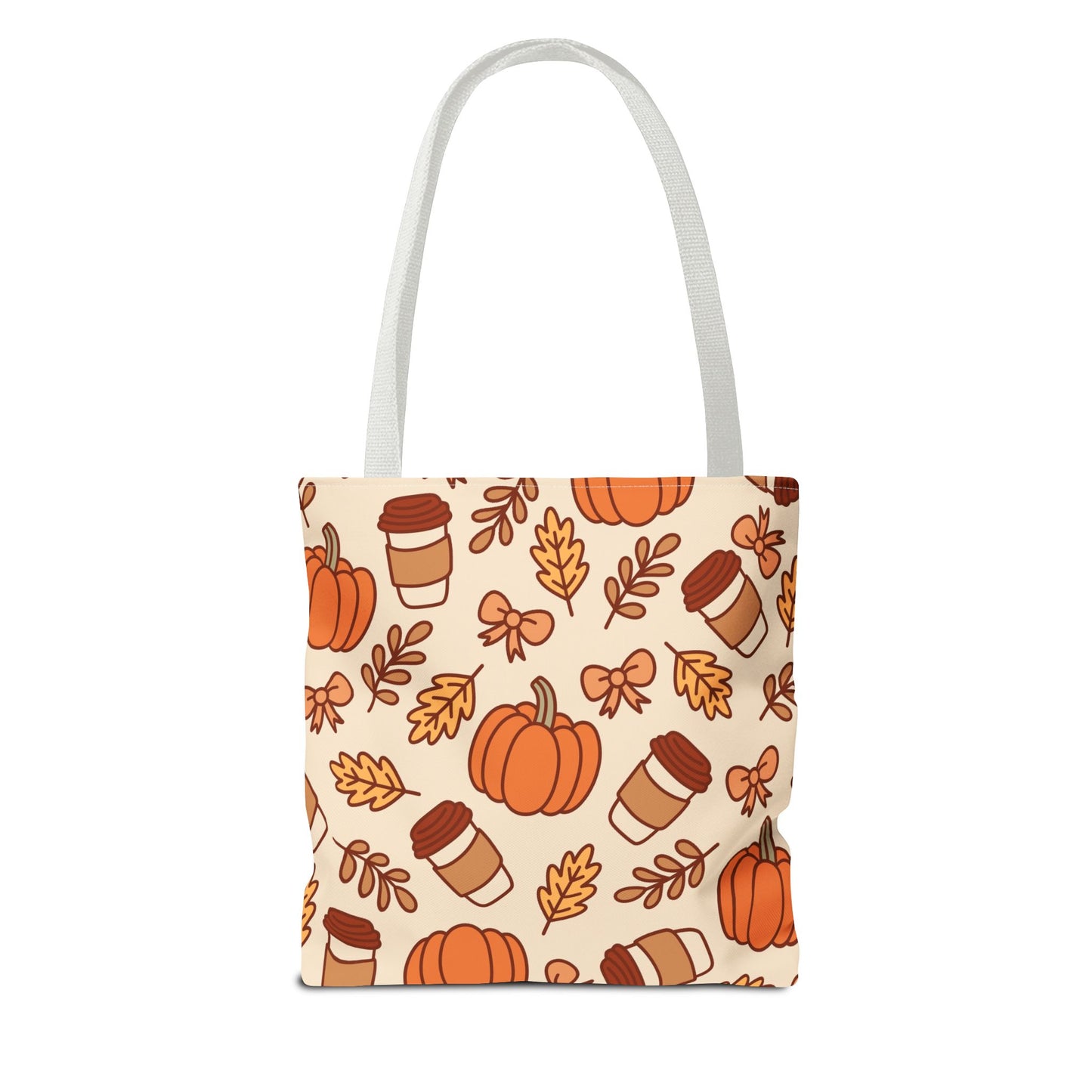 Fall Pumpkin Tote Bag - Autumn Harvest Shopping Bag, Halloween Trick or Treat Bag, Thanksgiving Gift, Farmers Market Reusable Bag, Seasonal