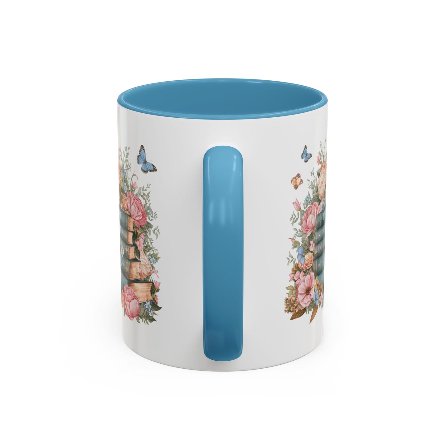 Floral Reading Coffee Mug - Perfect Gift for Book Lovers, Cozy Mornings, Home Decor, Mother's Day, Personalized Coffee Cup