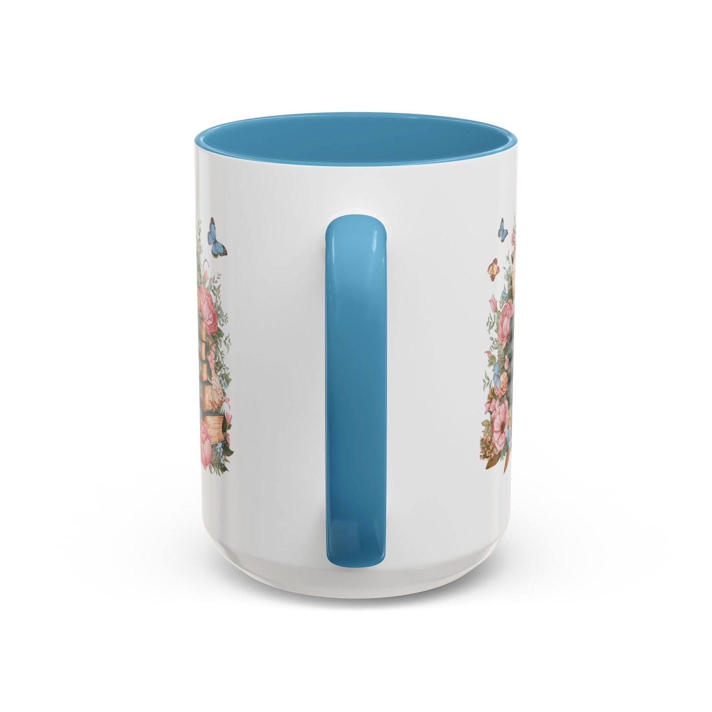 Floral Reading Coffee Mug - Perfect Gift for Book Lovers, Cozy Mornings, Home Decor, Mother's Day, Personalized Coffee Cup