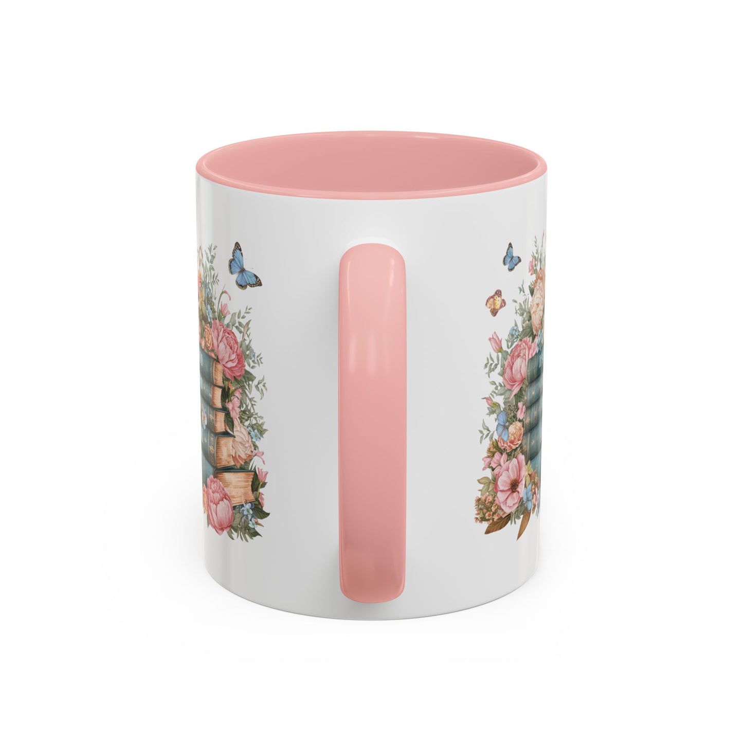 Floral Reading Coffee Mug - Perfect Gift for Book Lovers, Cozy Mornings, Home Decor, Mother's Day, Personalized Coffee Cup