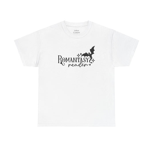 Romantasy Reader T-shirt, Gift for Book Lovers, Cozy Reading Tee, Fantasy Clothing, Literary Apparel