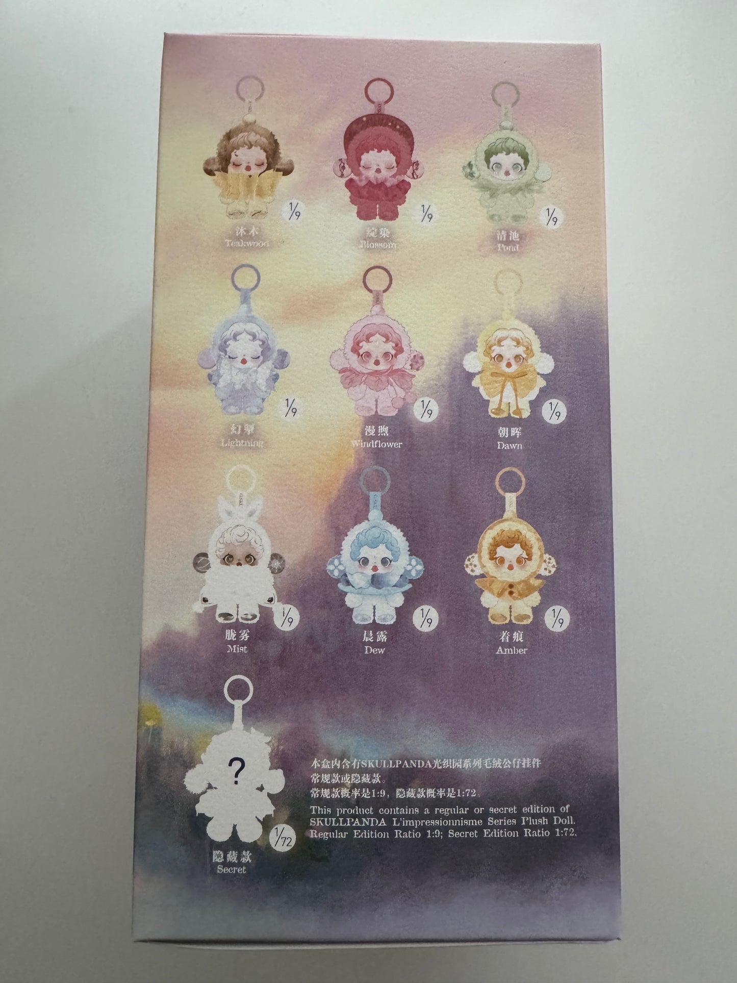 Authentic Skullpanda L'impressionnisme POND - SEALED BOX Pop Mart