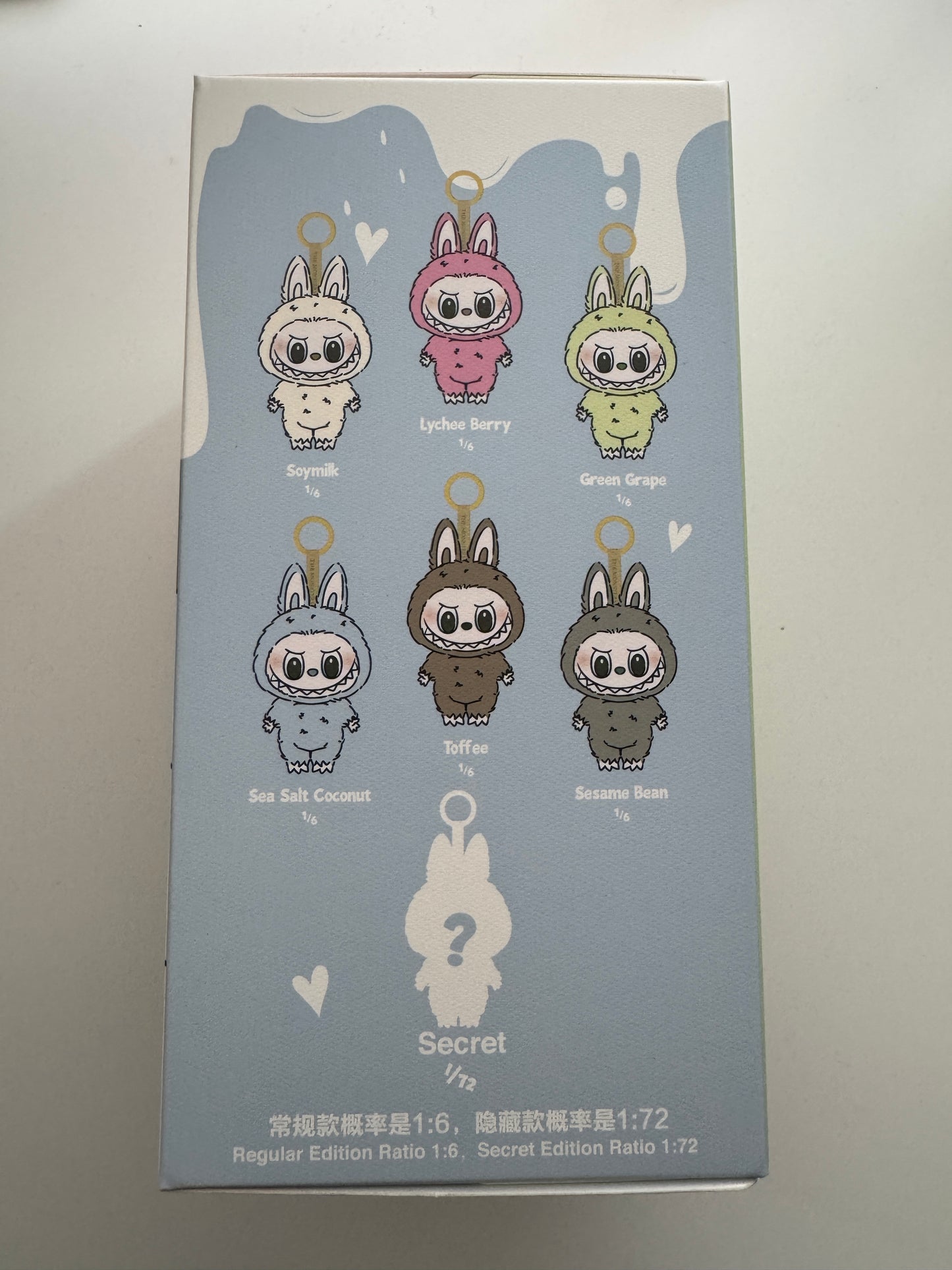 Authentic Labubu Monster Exciting Macaron SESAME BEAN Pop Mart SEALED Box