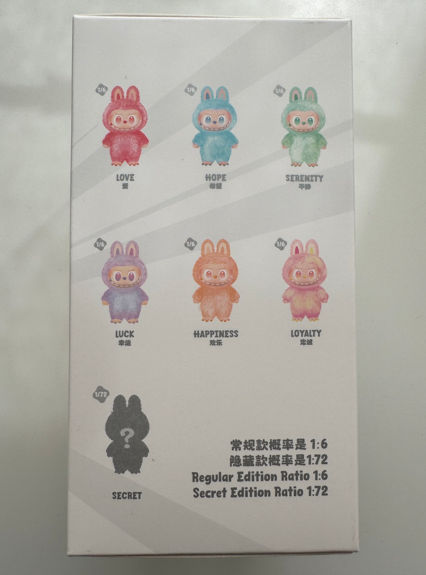 Authentic Labubu Big into Energy HAPPINESS Pop Mart SEALED Box QR Code