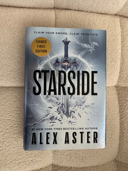 SIGNED Starside by Alex Aster Deluxe Limited First Edition Hardcover