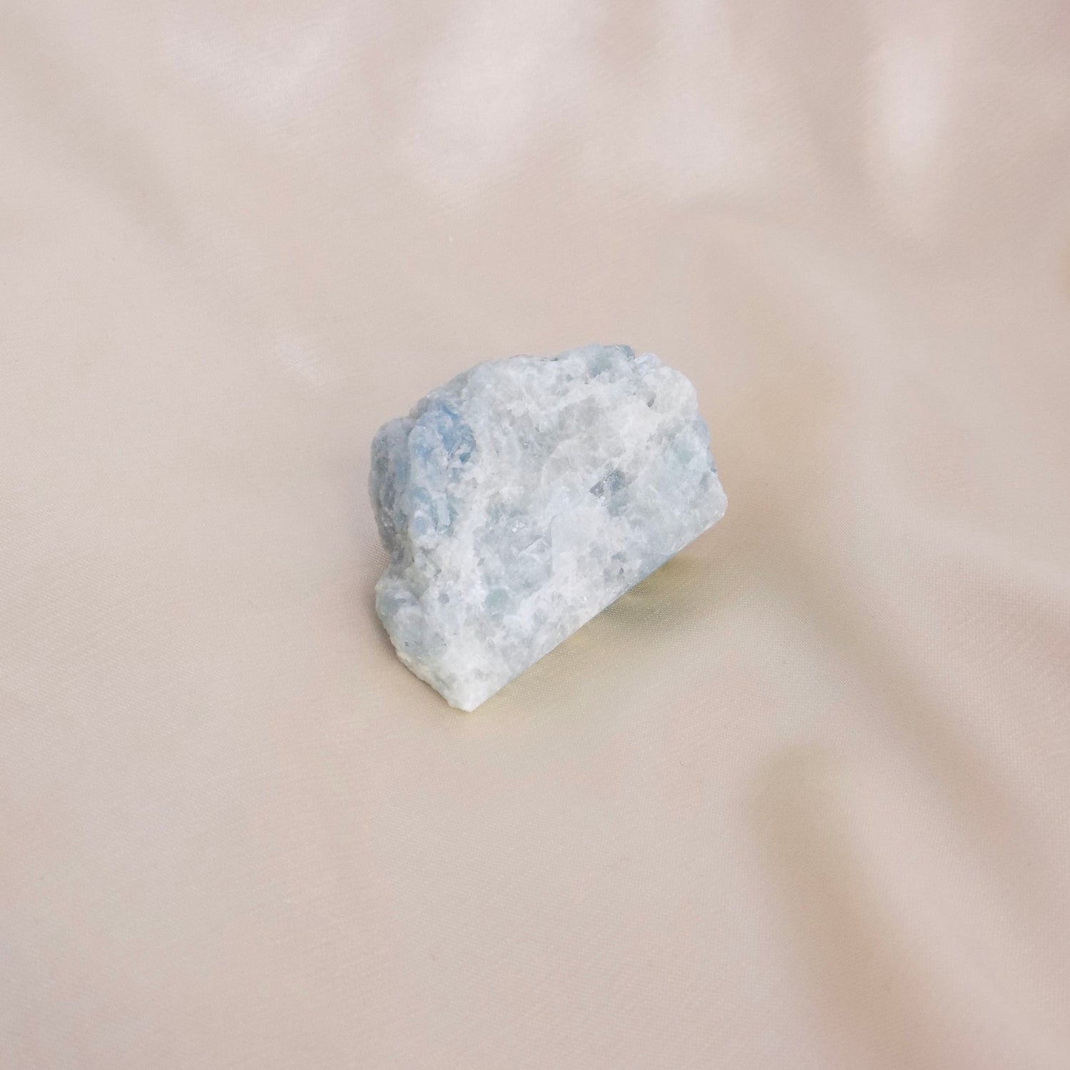 Raw Aquamarine Crystal For Home Decor Or Calming Healing Gemstone
