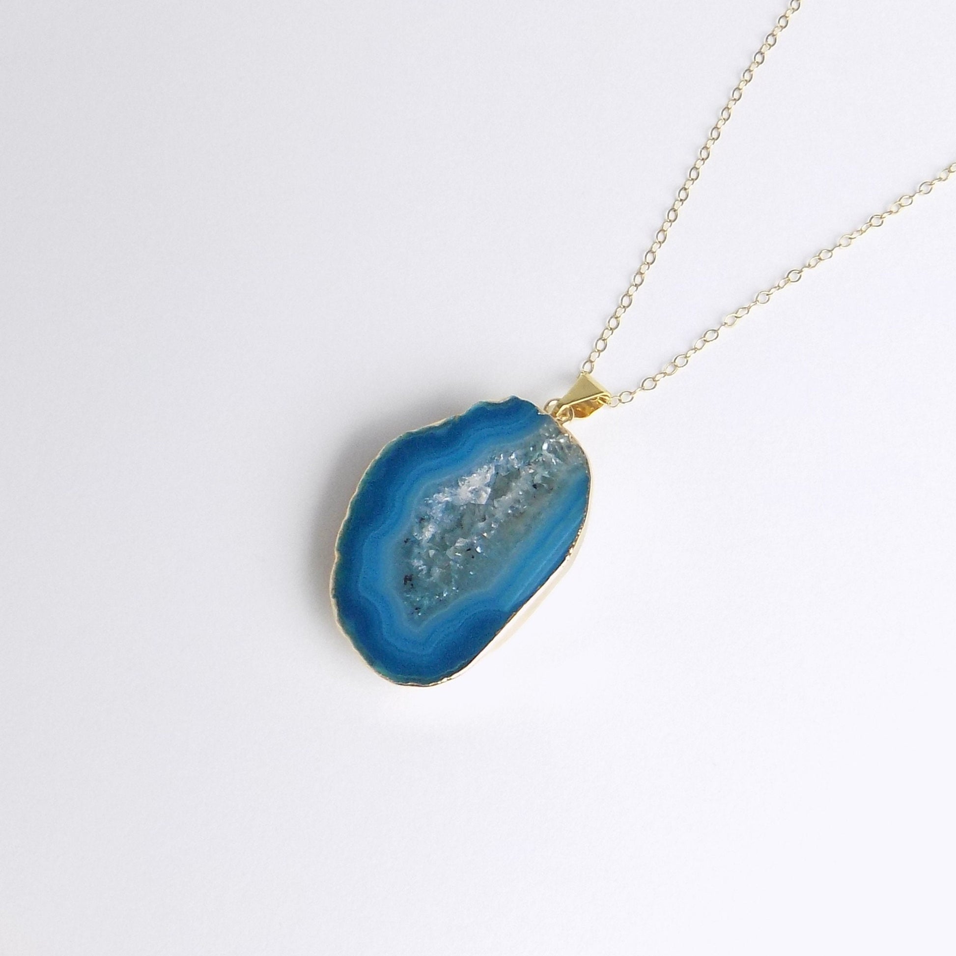 Bridesmaid Gift - Druzy Necklace