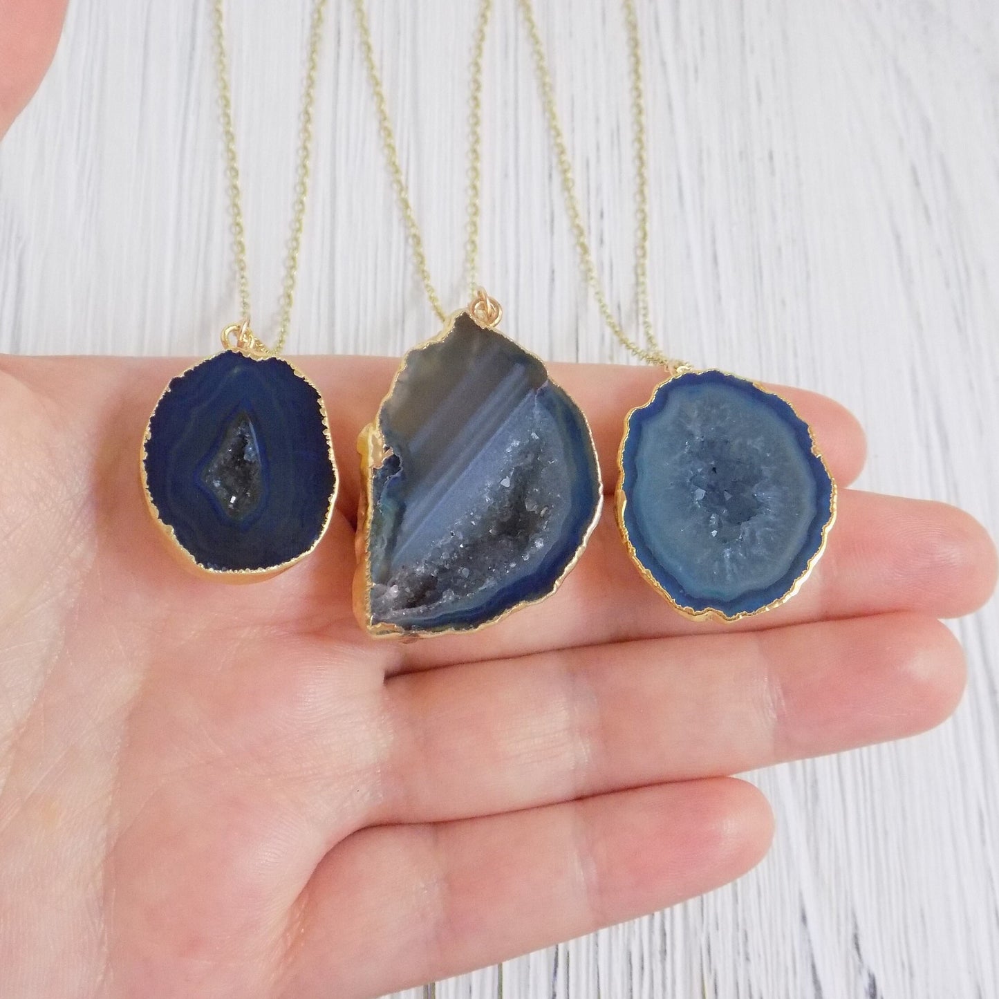 Gift For Her - Agate Necklace