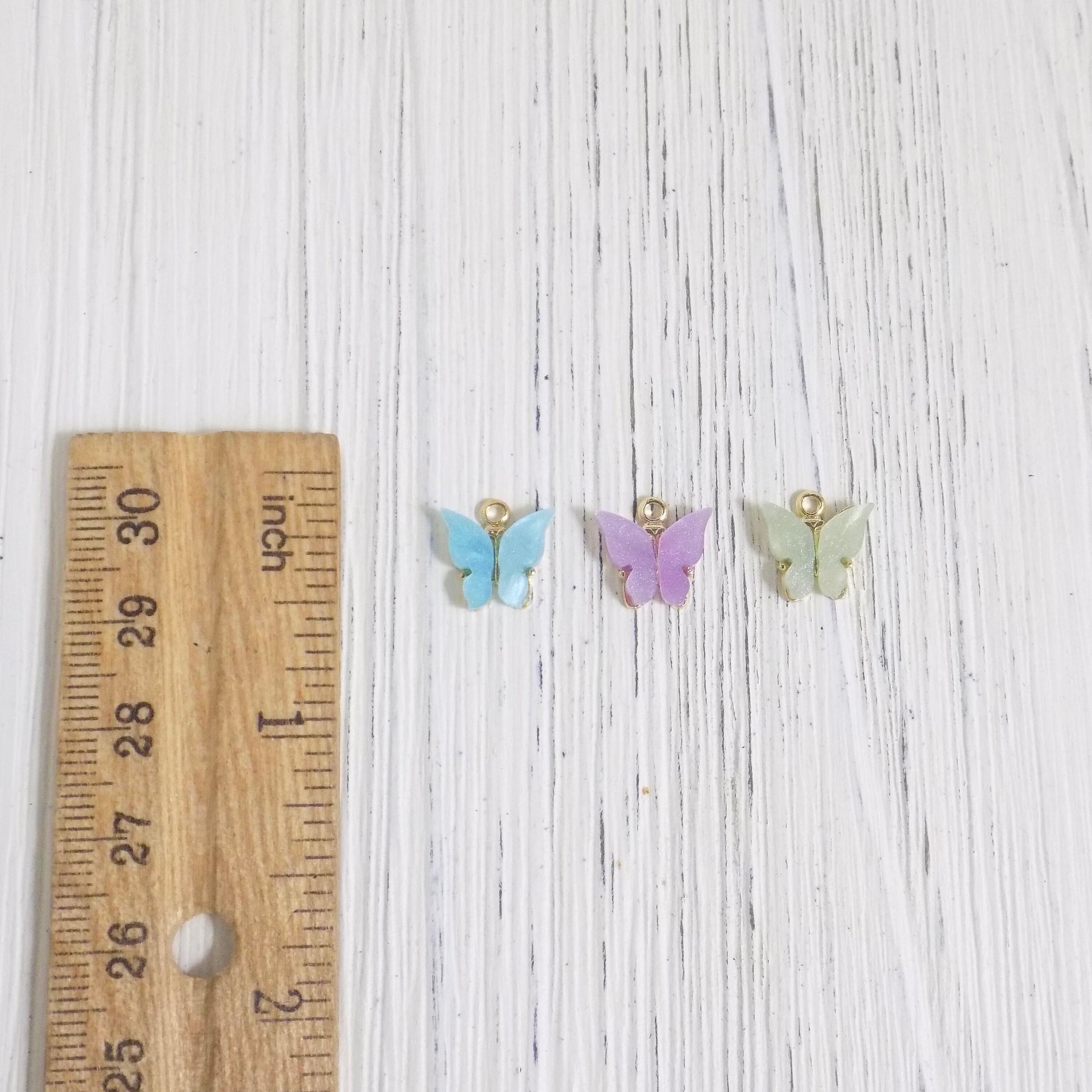 Gold Butterfly Necklace - Minimalist Butterfly Charm Necklace