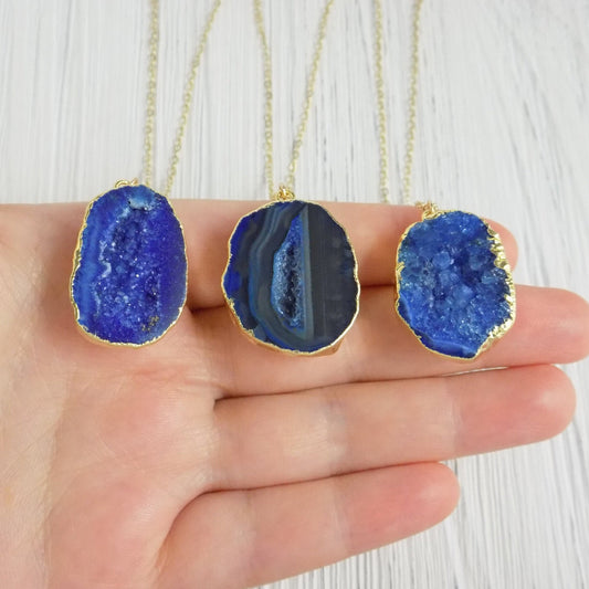 Bridesmaid Gift - Small Agate Necklace